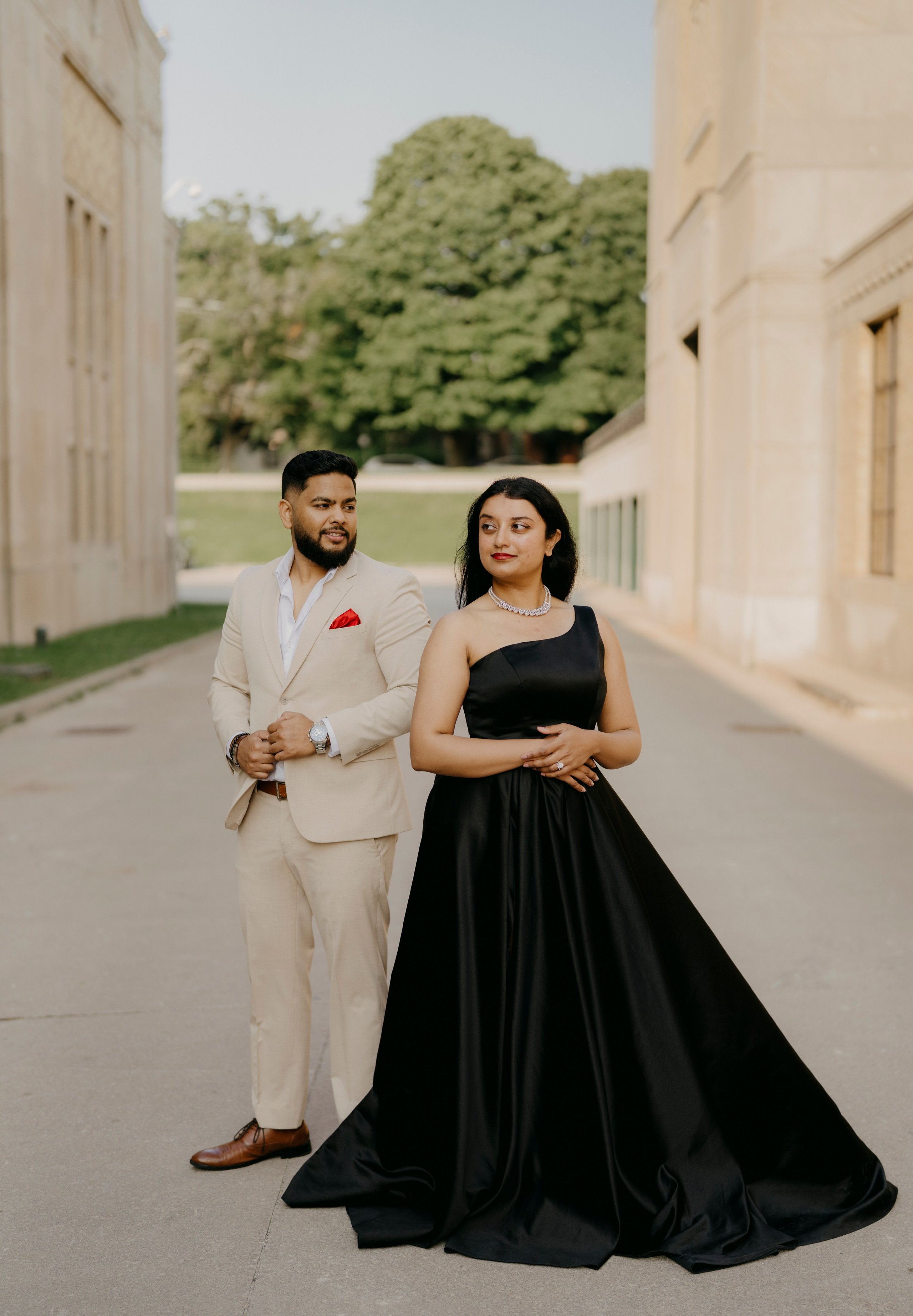 Couple Photoshoot at R.C. Harris Water Treatment Plant Toronto | Antevasi Studios