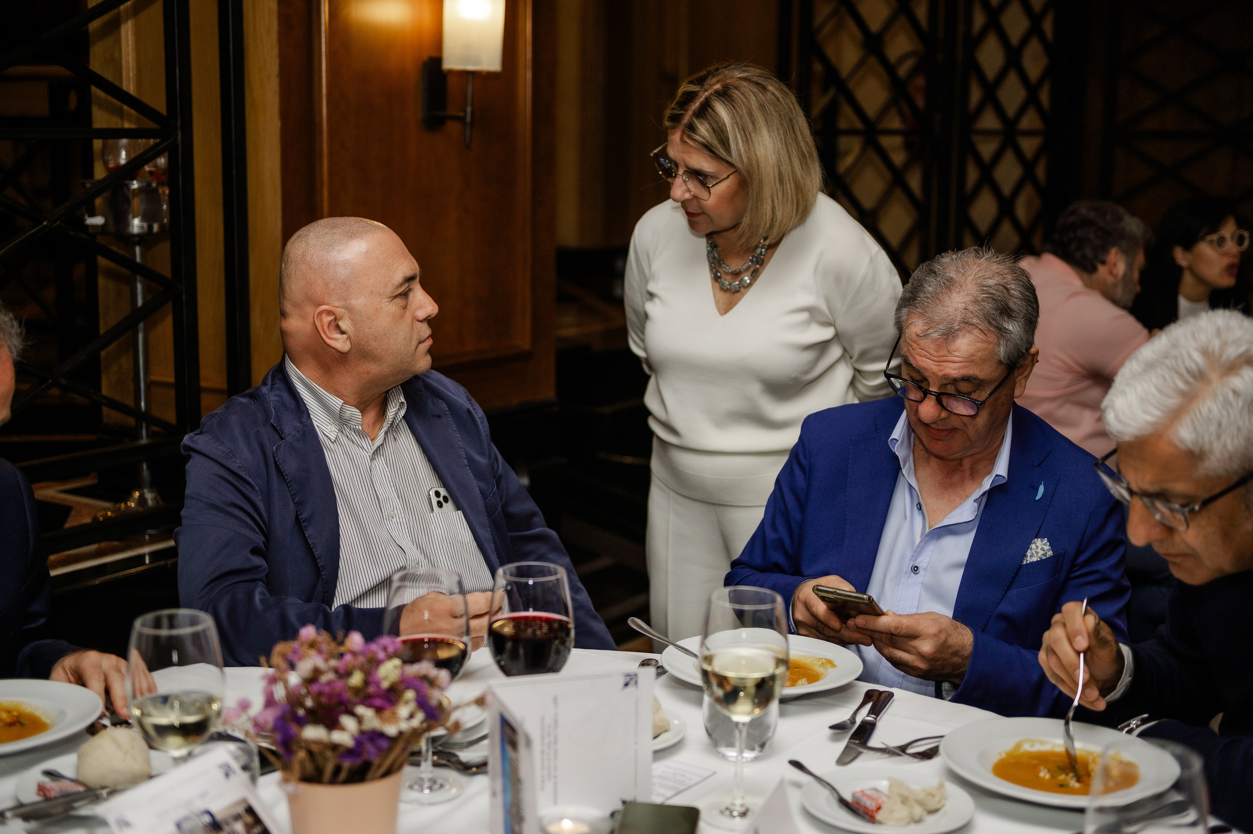 Corporate party at the restaurant — Pharma. Ваш фотограф в Лиссабоне — Анна Белова