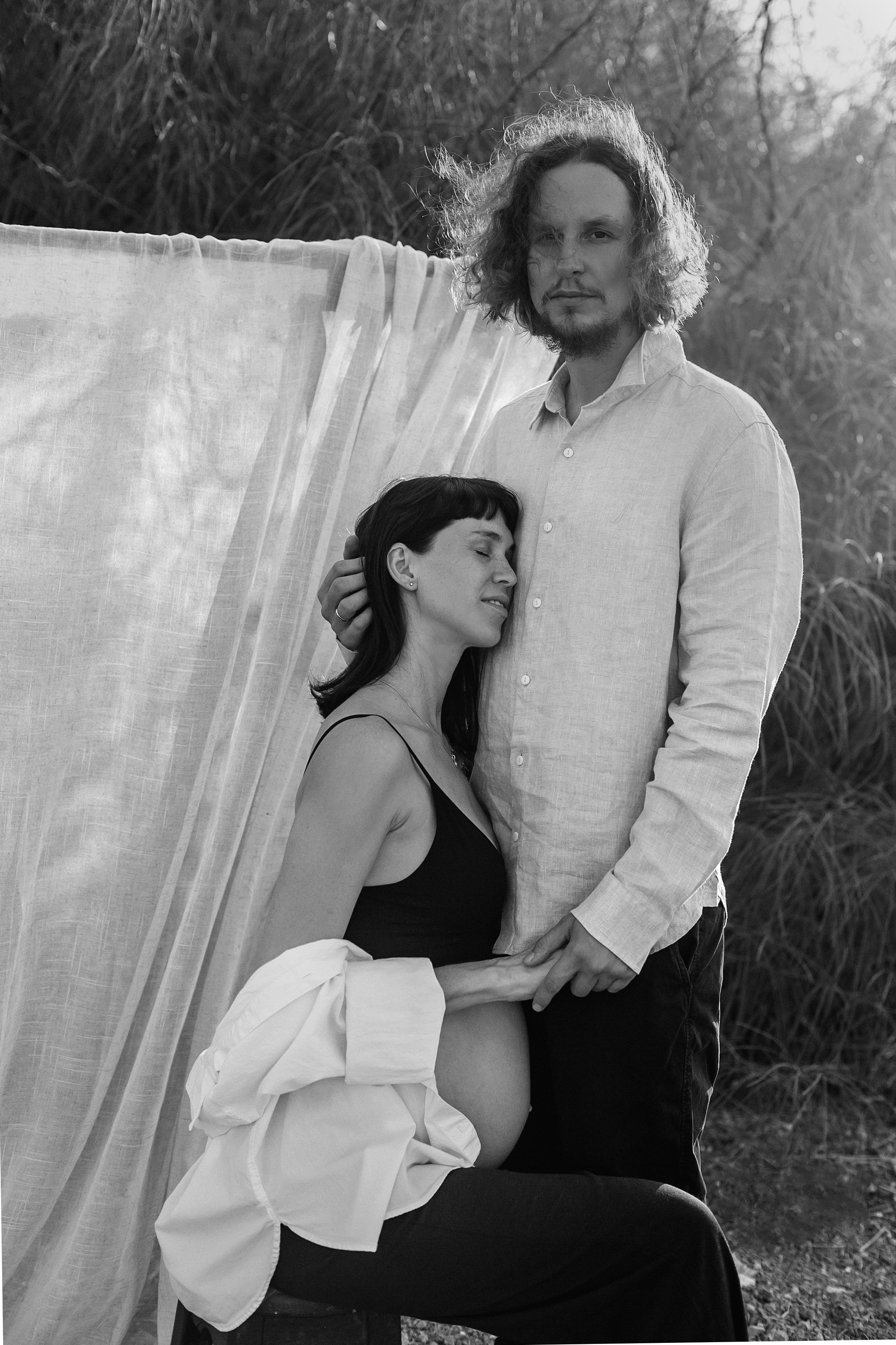 Kiryat Tivon field. Family photographer in Israel