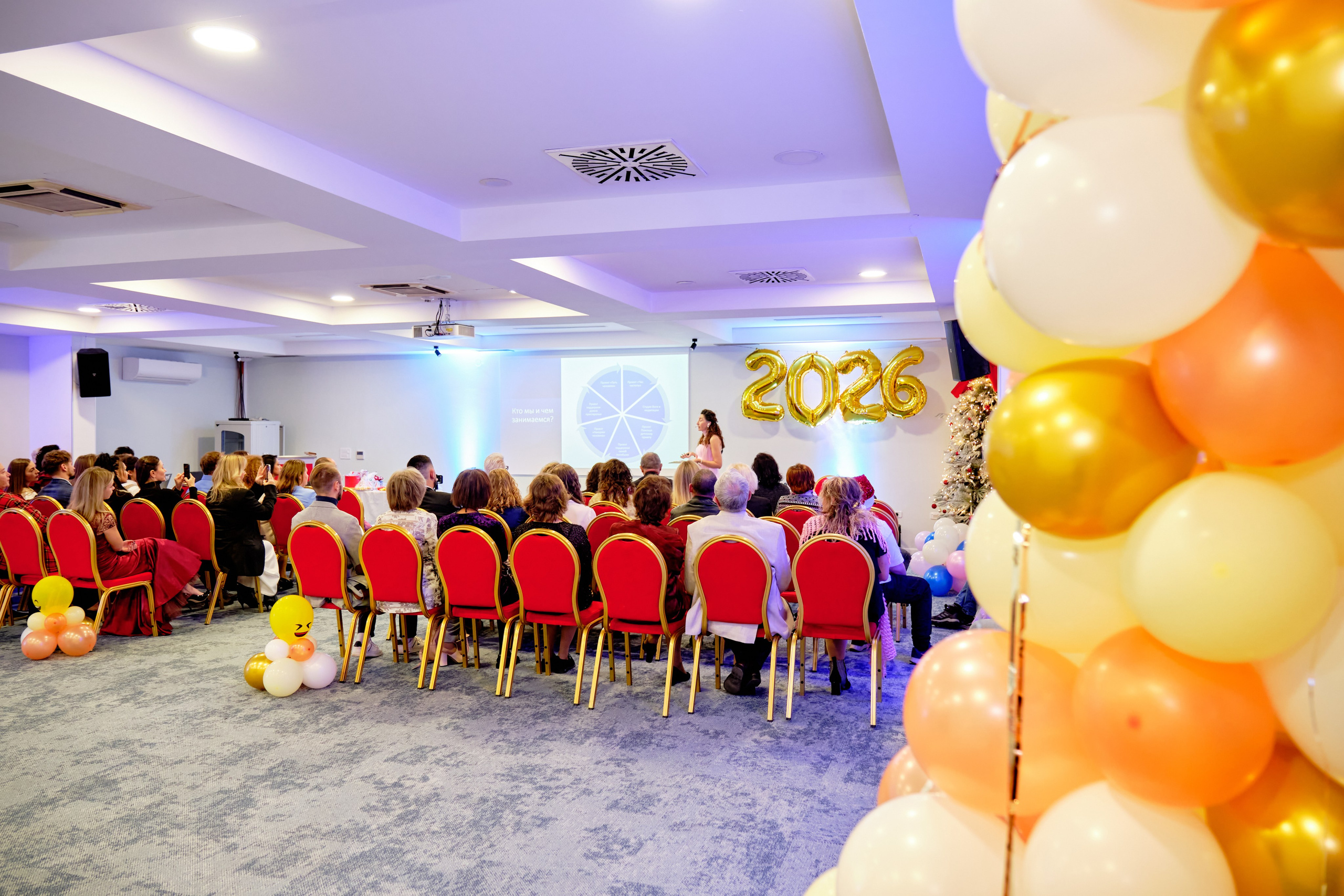 Фоторепортаж з благодійного Новорічного балу у Чорногорії. Портретний фотограф Альона Новгородцева