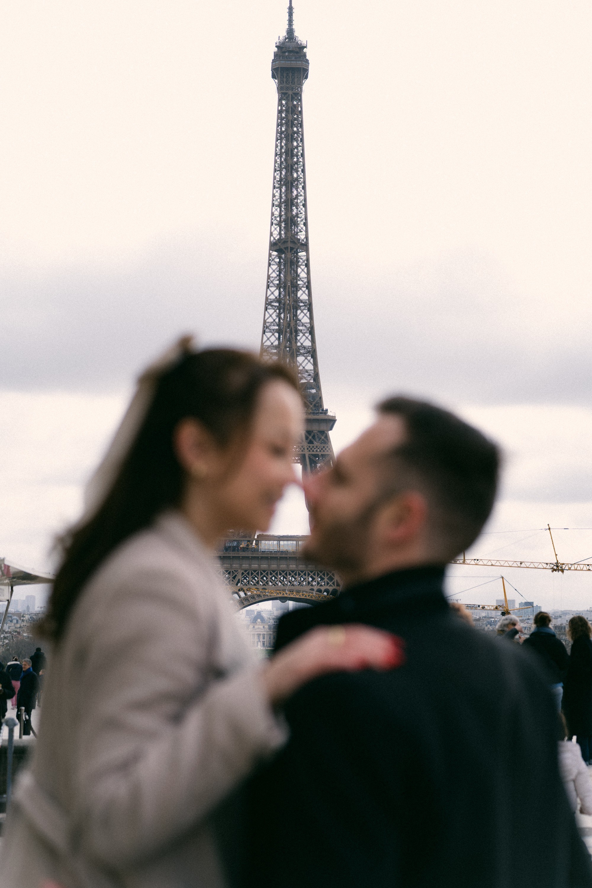 Love Story: Eiffel Tower. Paris Photographer & Videographer