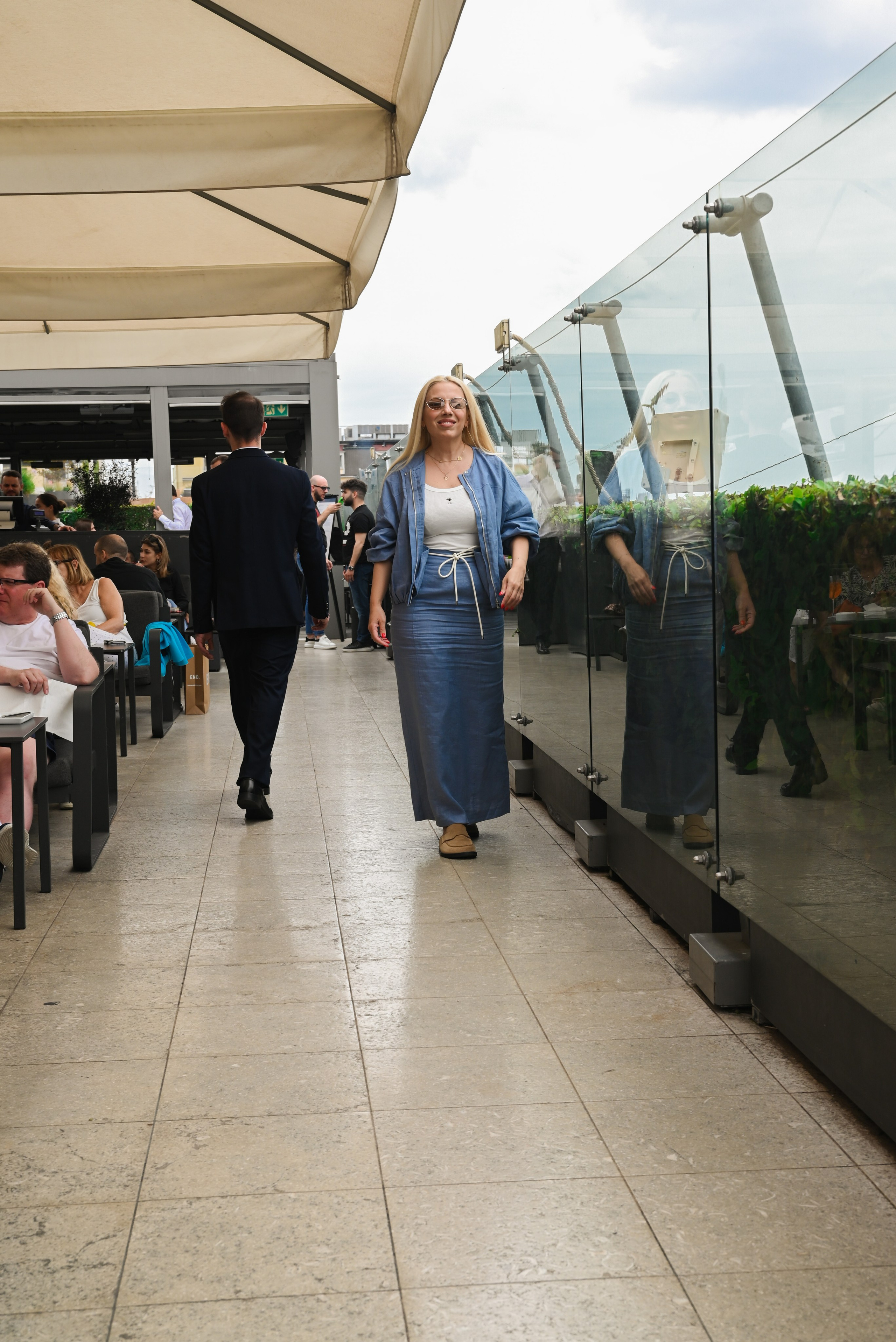 Walking in the center of Milan