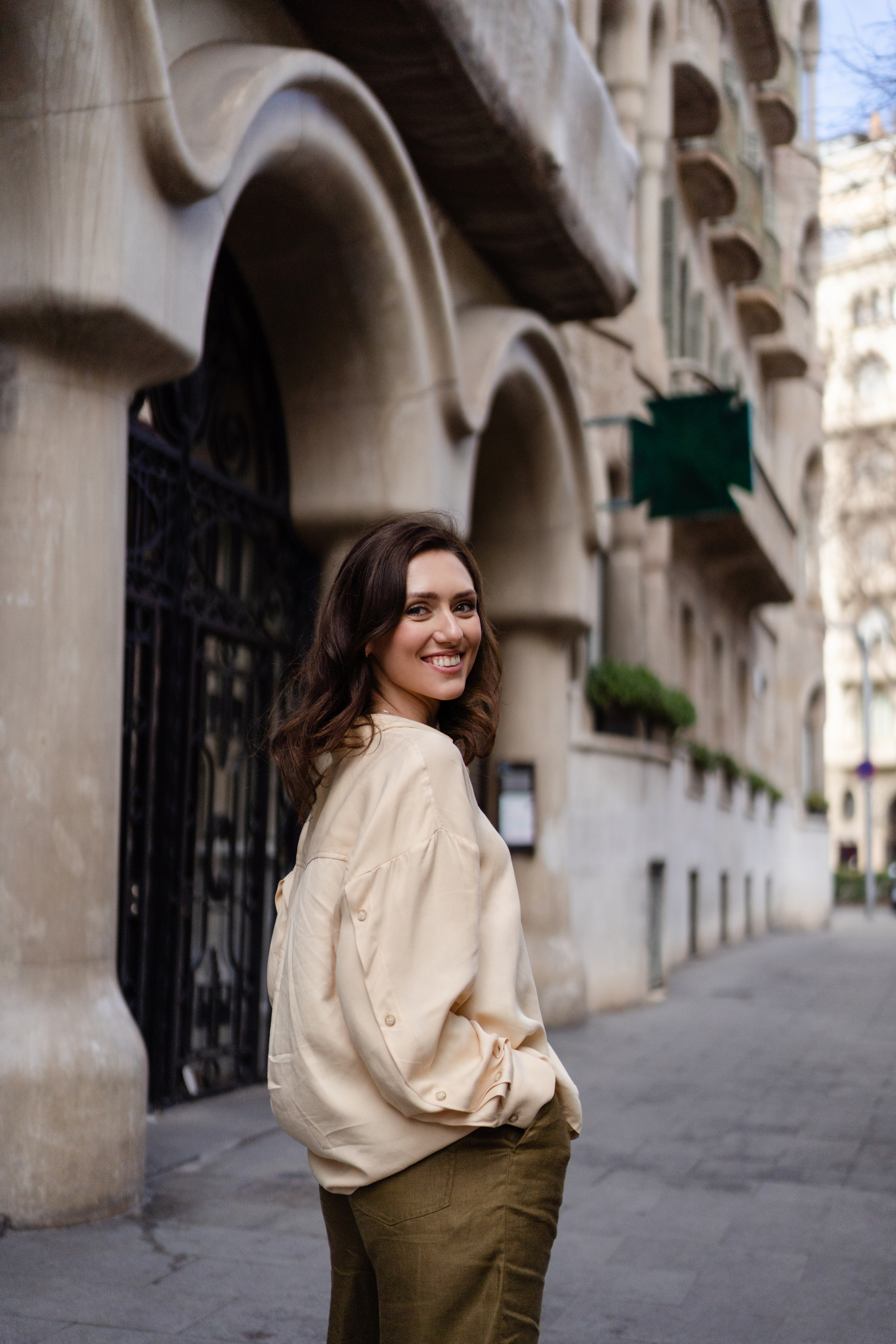 Brand Photoshoot for guide Karina in Barcelona. Photographer Kristina Dorina