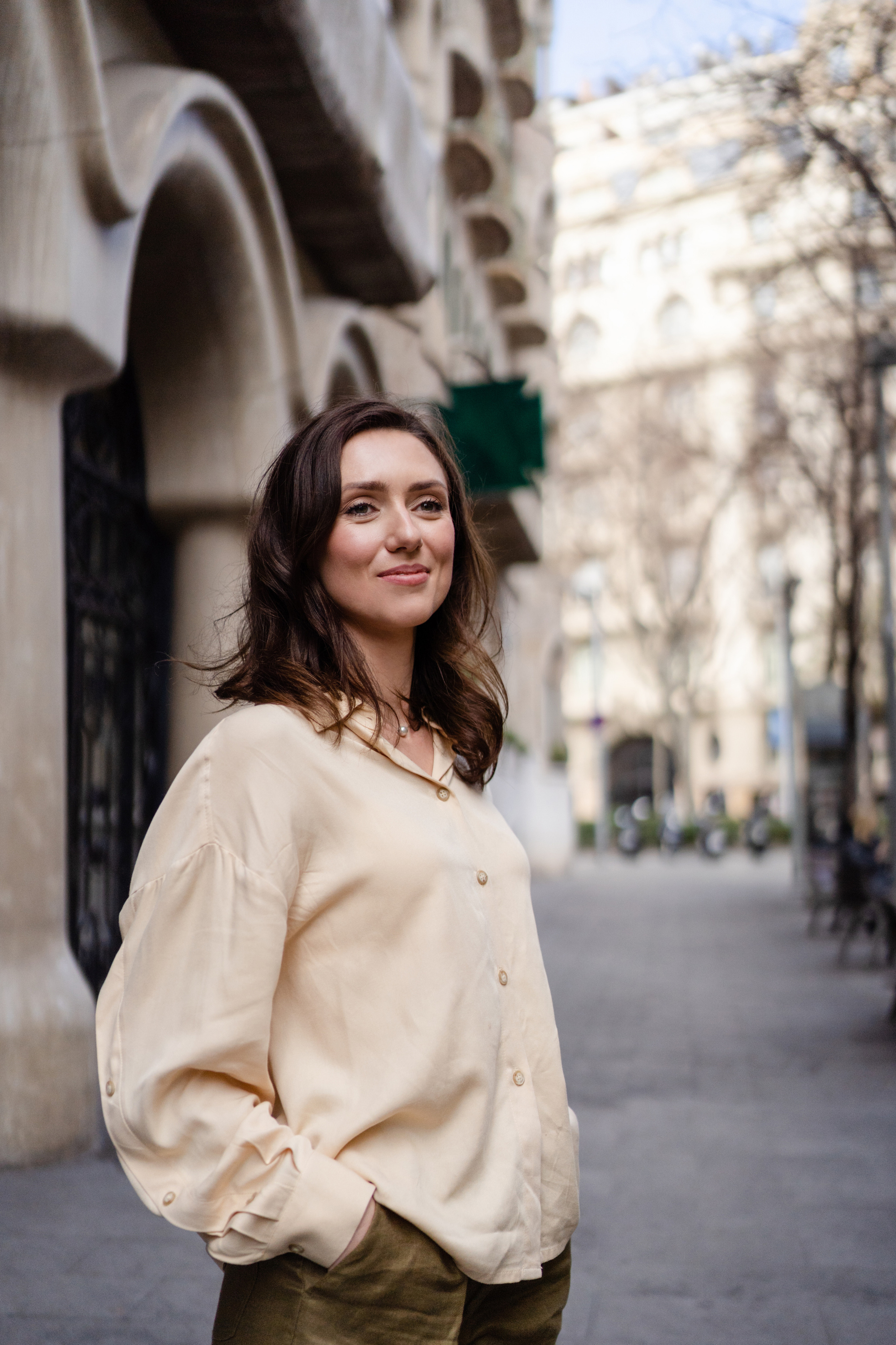 Brand Photoshoot for guide Karina in Barcelona. Photographer Kristina Dorina