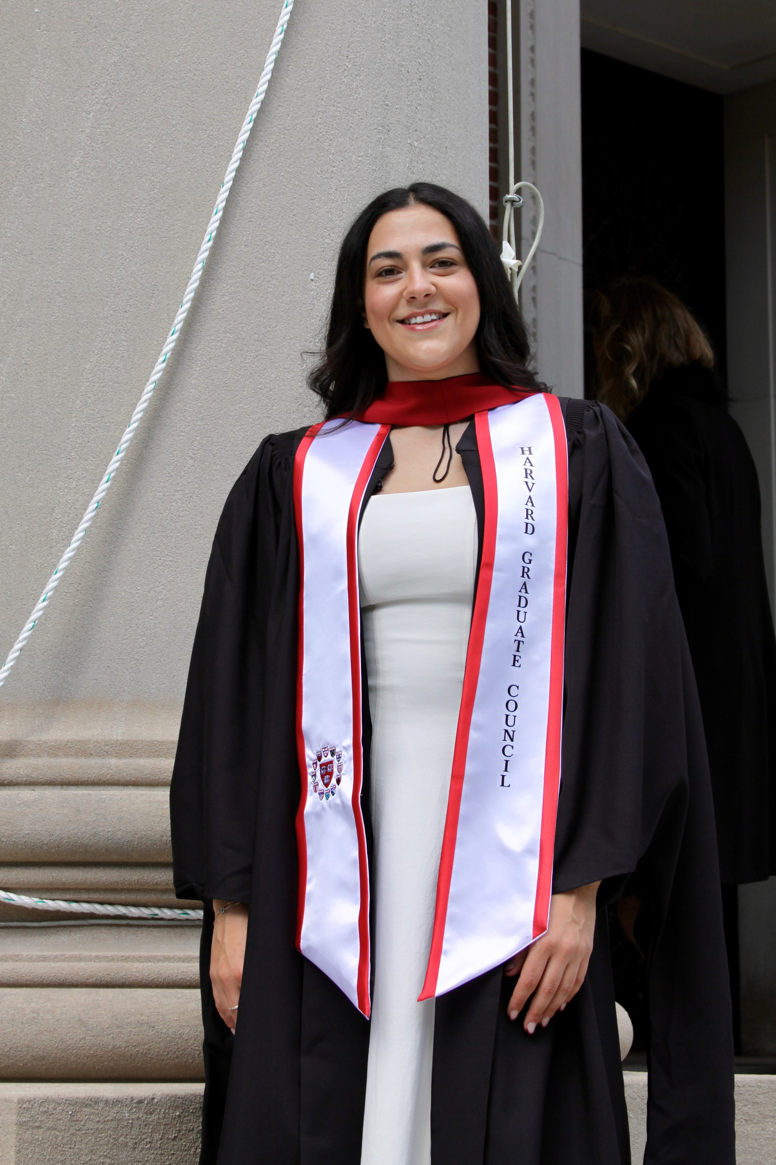 Masters graduation with Talia (group shoot). Kelly Sang, graduation and portrait photographer in Boston