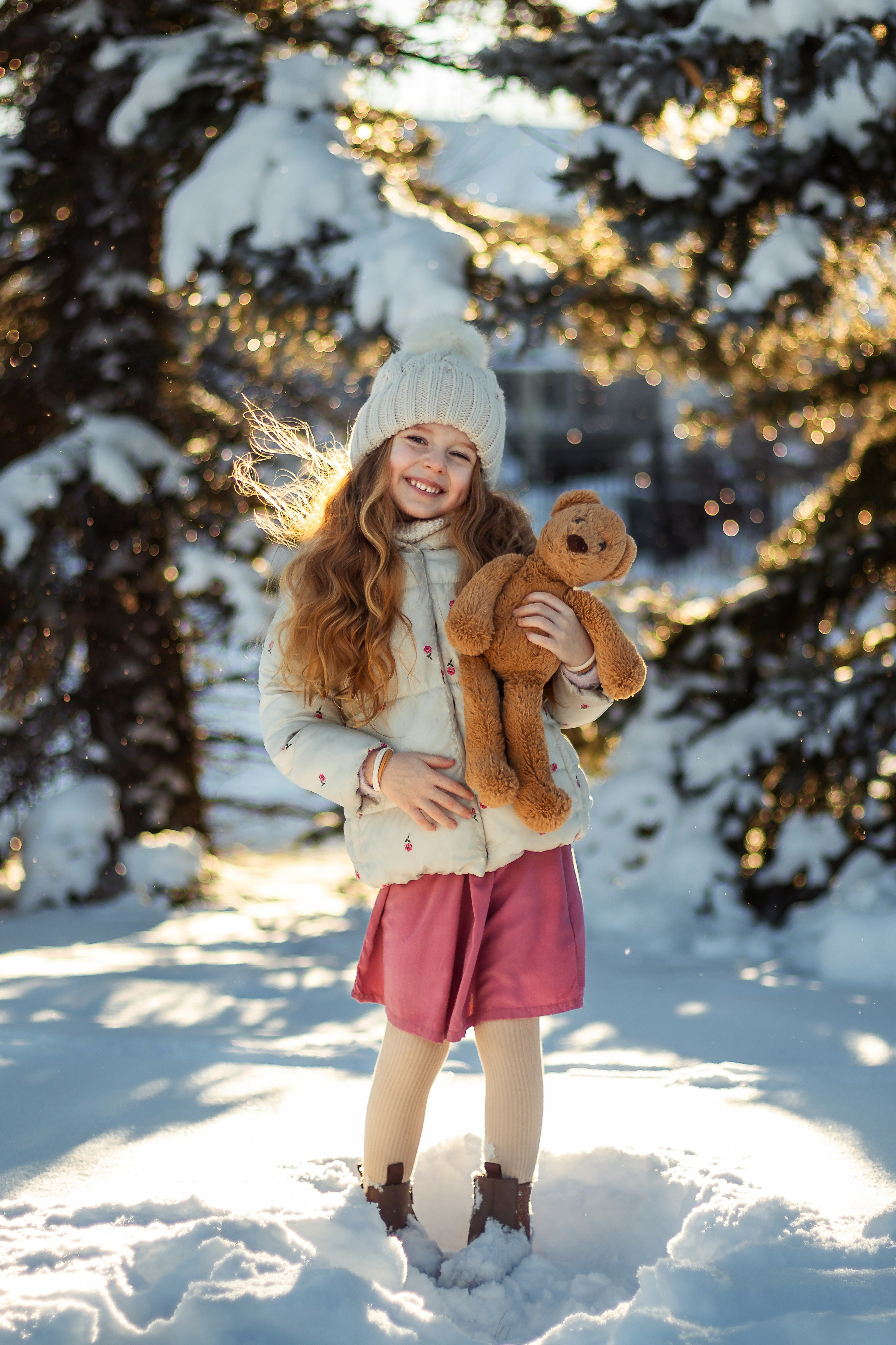 Winter. Photographer Yana Galetskaya in Grand Prairie