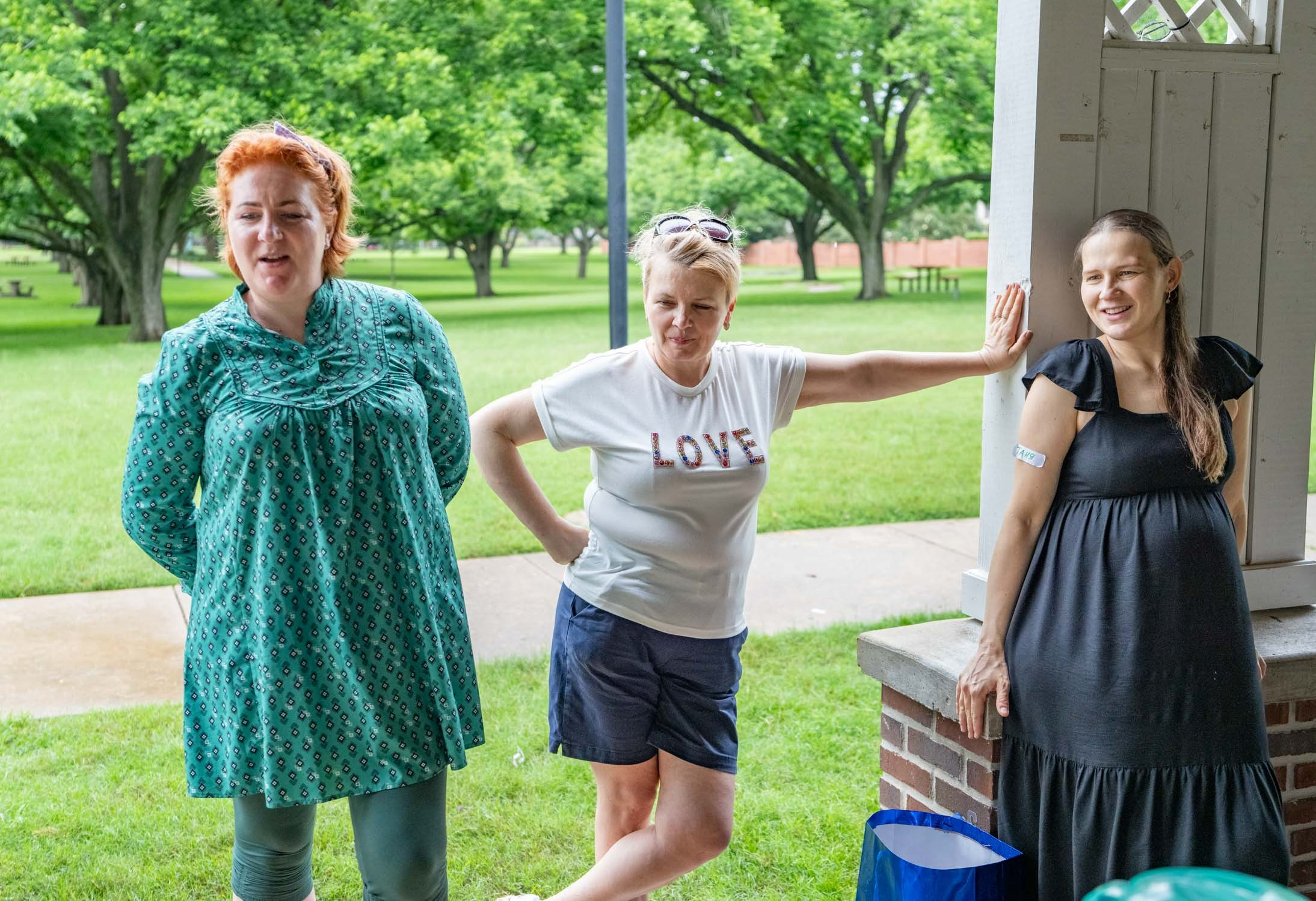 Easter picnic. Photographer Irina Kozhemyakina. Houston