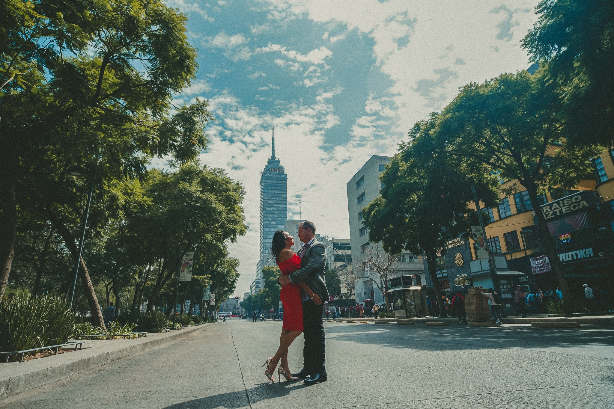 Yuri & Rob. Wedding and family photographer in Mexico City