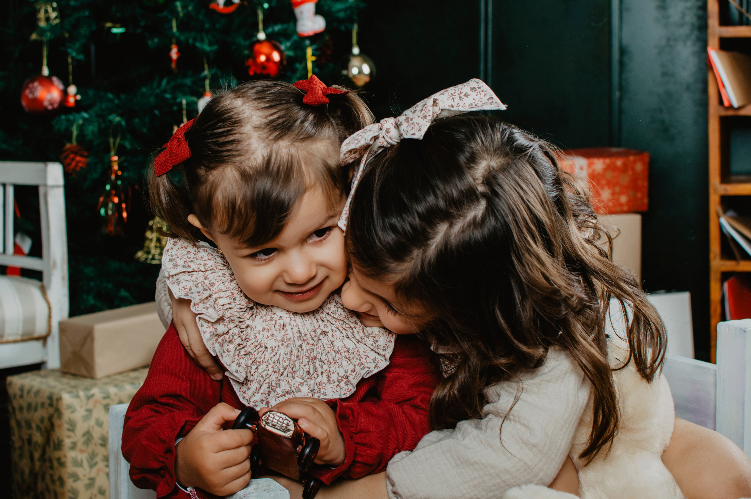 Mikaela, Julieta y Valeria. Fotografía Antonio Luis Bascón