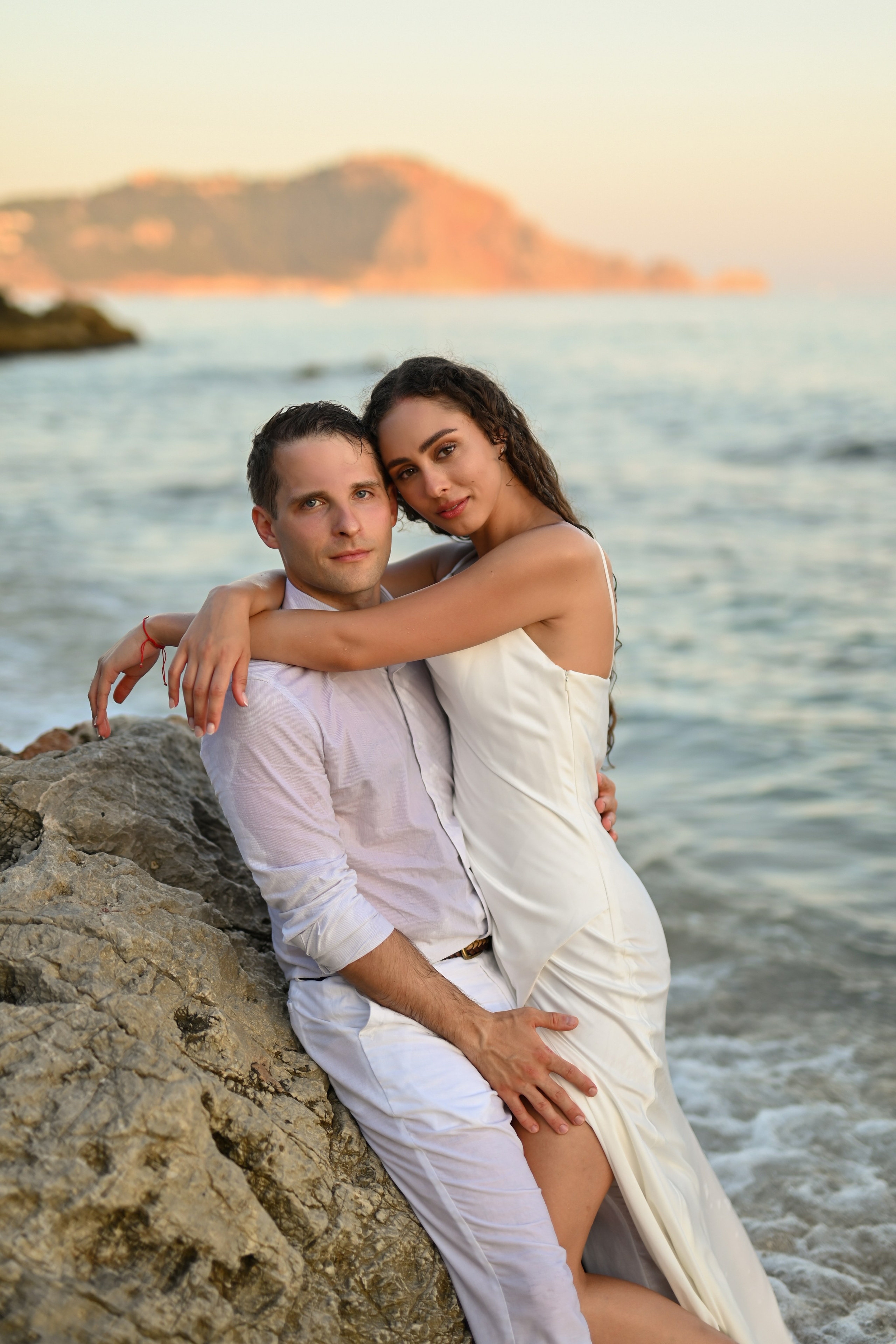 Love story на пляже Клеопатра. Photographer in Alanya, Side, Manavgat. Türkiye