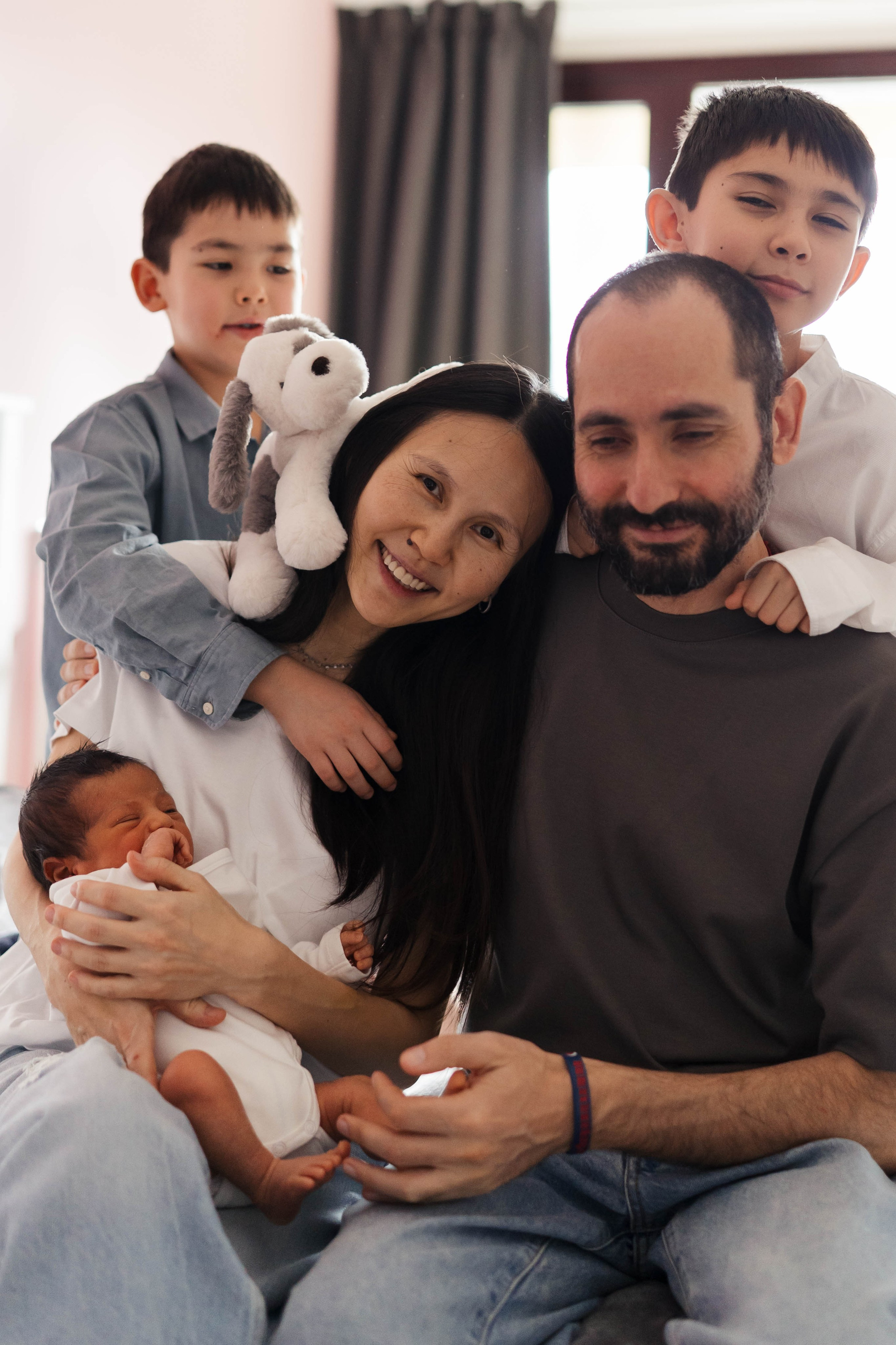 Дарина и семья. Family photographer in Oviedo — Yana Razina