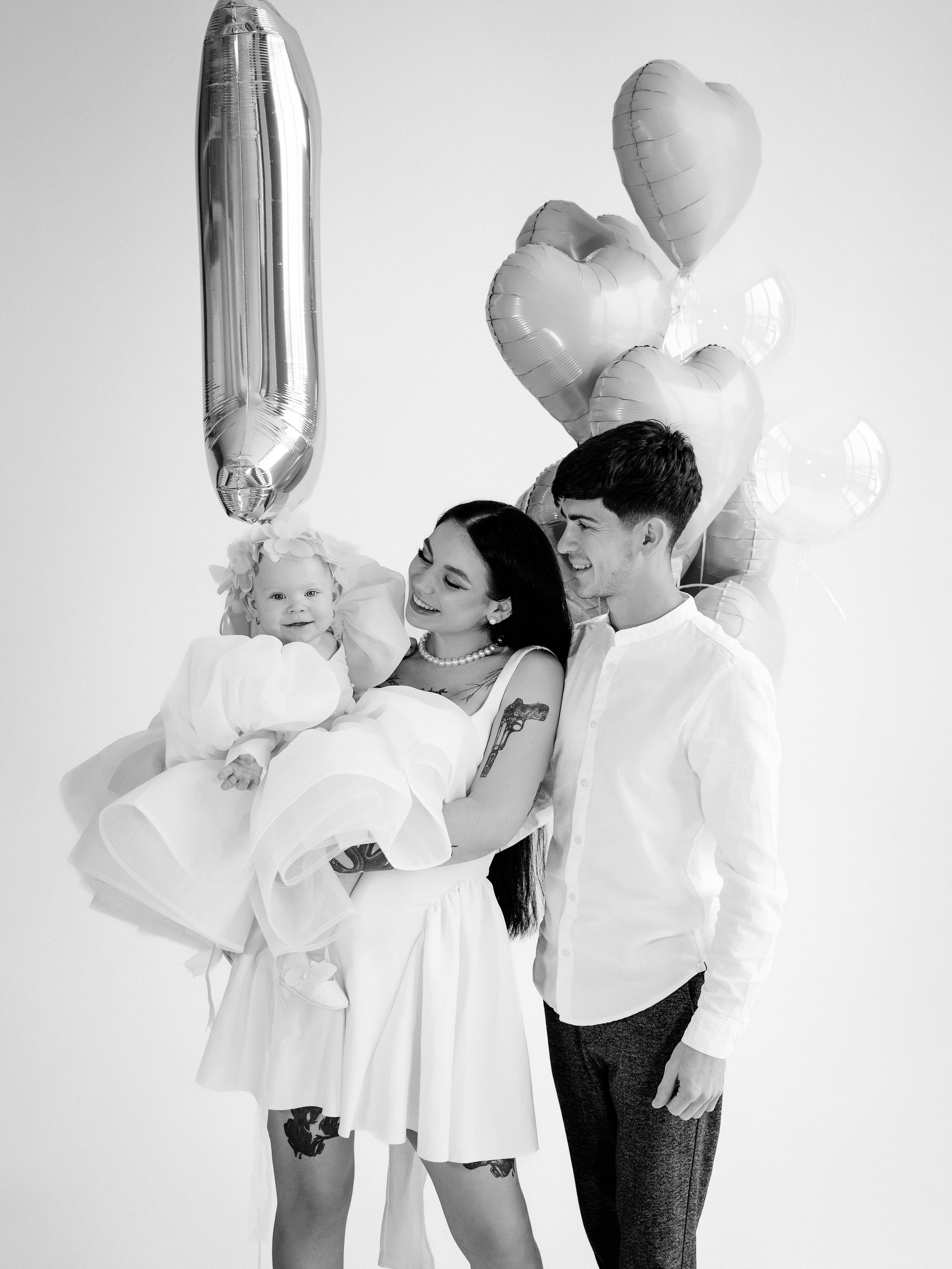 First birthday photoshoot Veronika