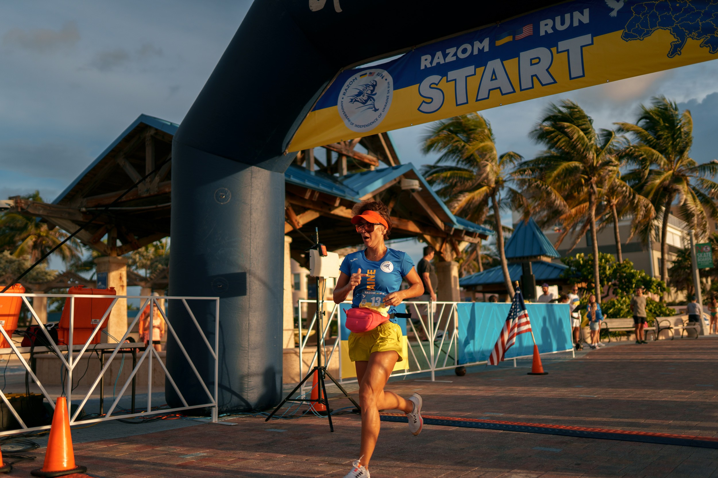 RAZOM RUN. ФОТОГРАФ ФЛОРИДА МАЙАМИ