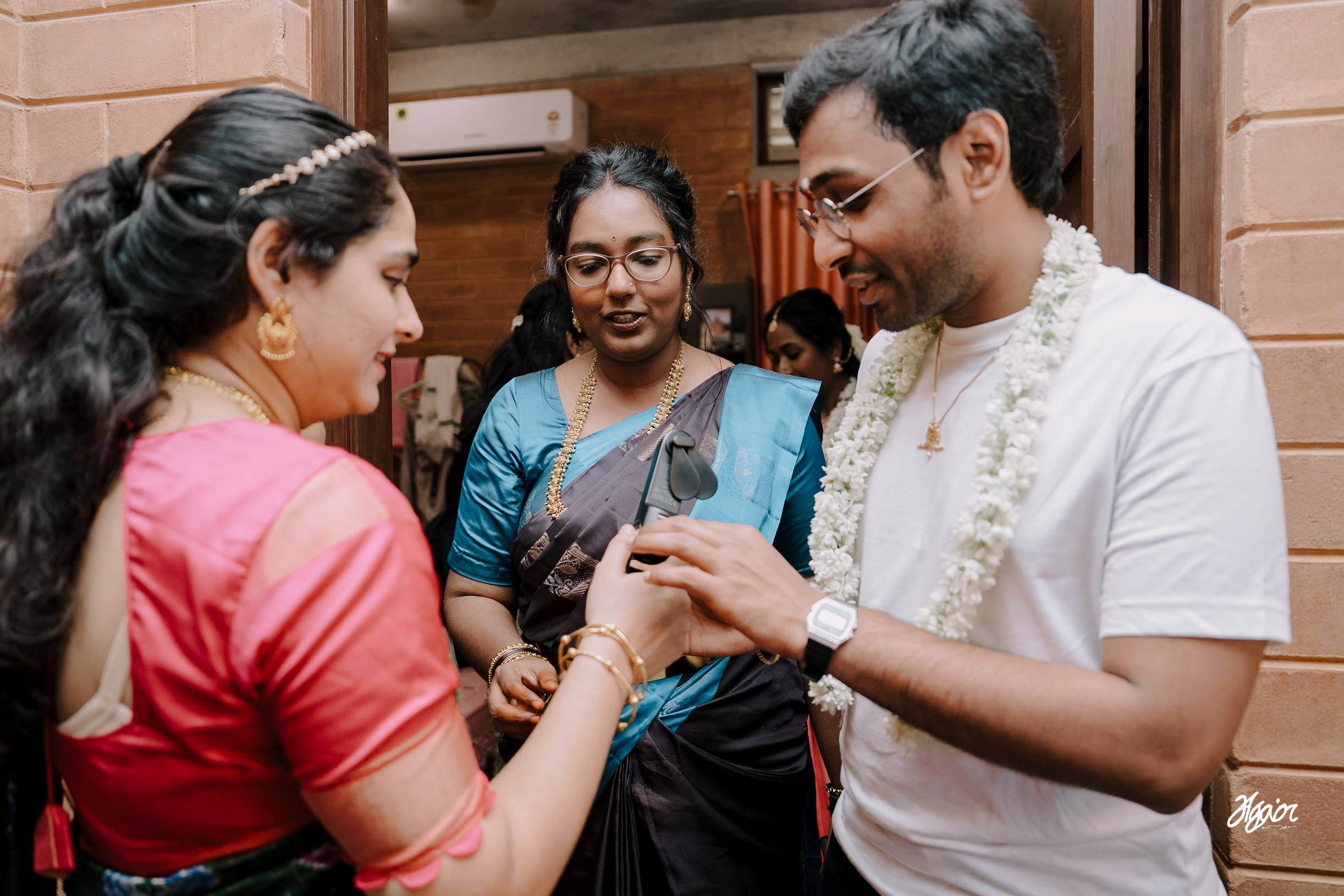 Wedding documentary photography in Pondicherry. Agam Vizha