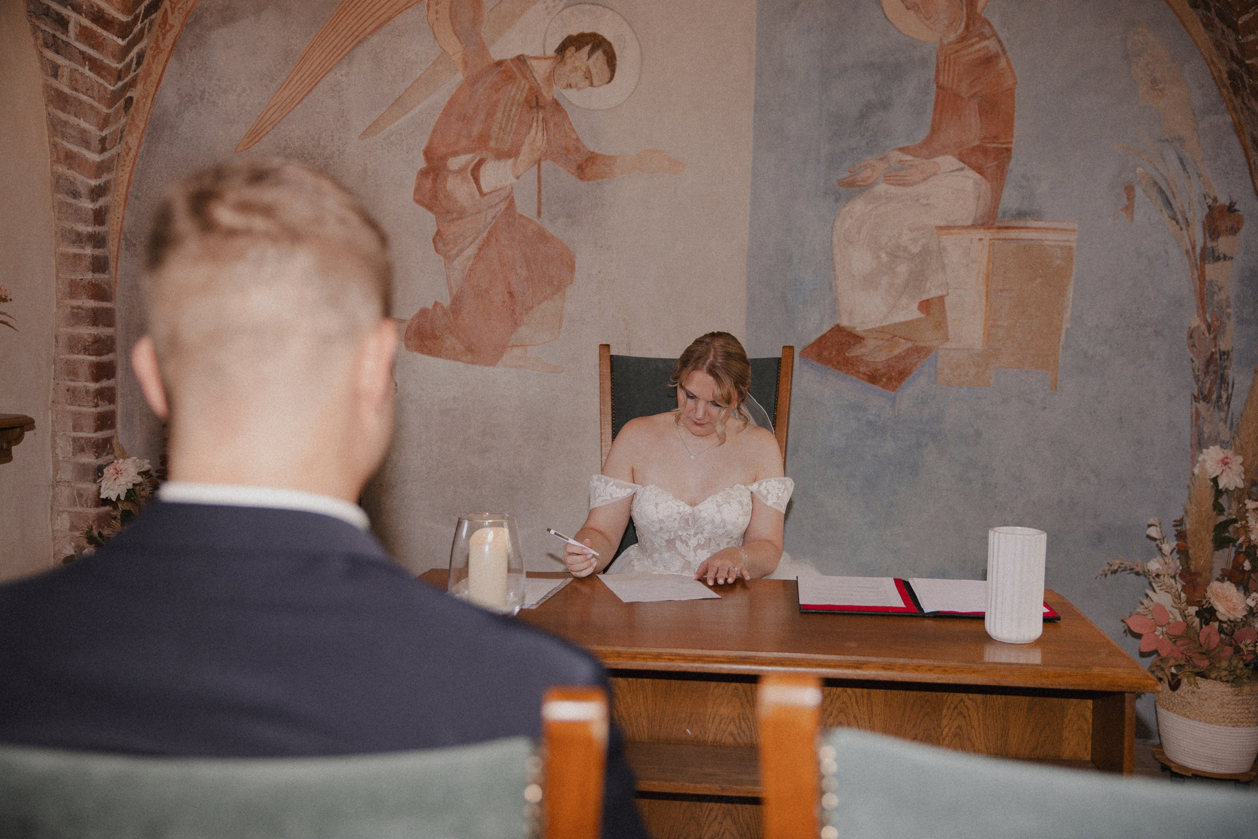 Lorena & Jan l Schloss Sythen. Hochzeitsfotografin Bochum | Halyna Reiche Fotografie NRW