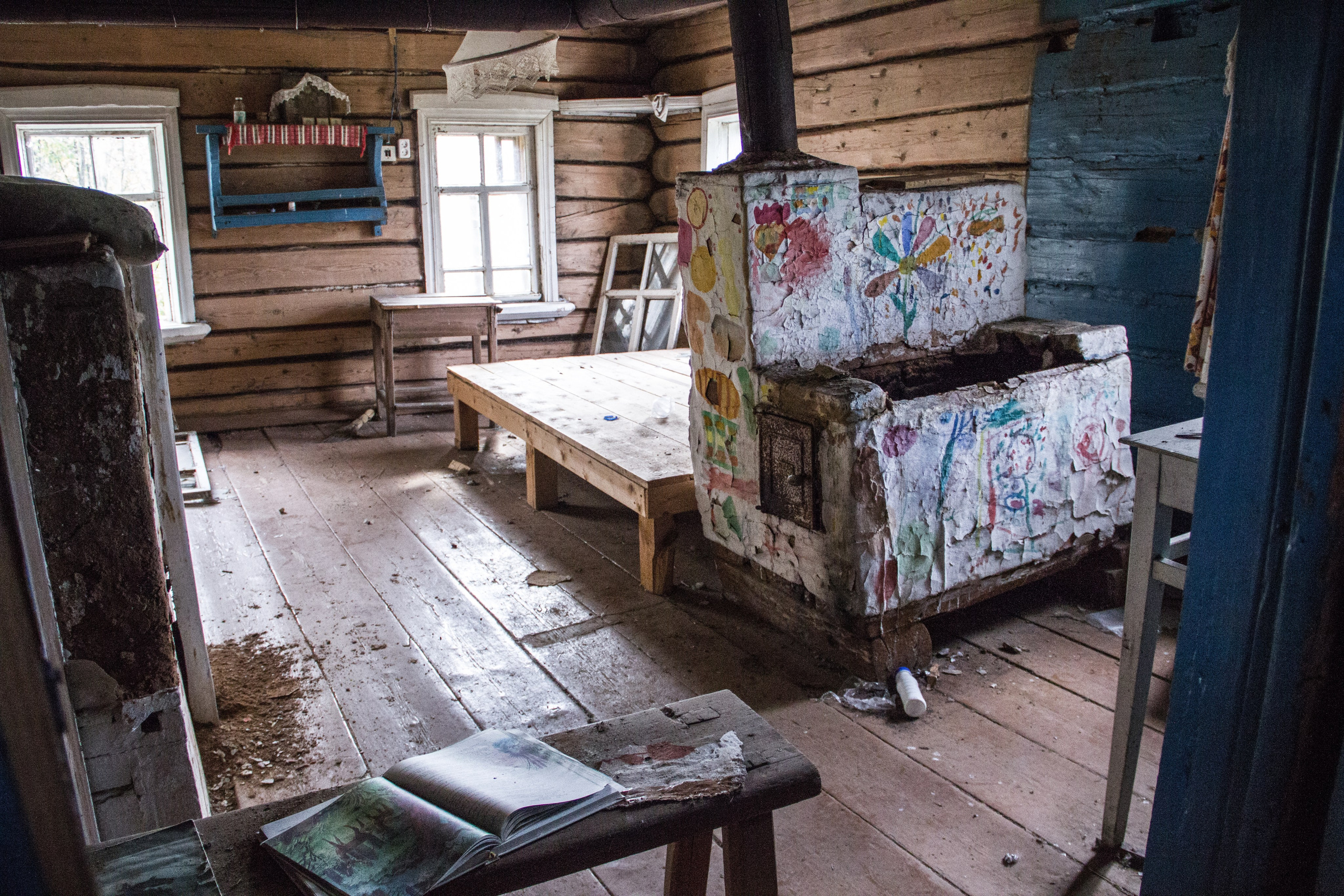 Verlassenes Russland: Manturowo im Gebiet Kostroma. Maria Chistyakovа — Fotografin in Karlsruhe, Baden-Baden und Umgebung