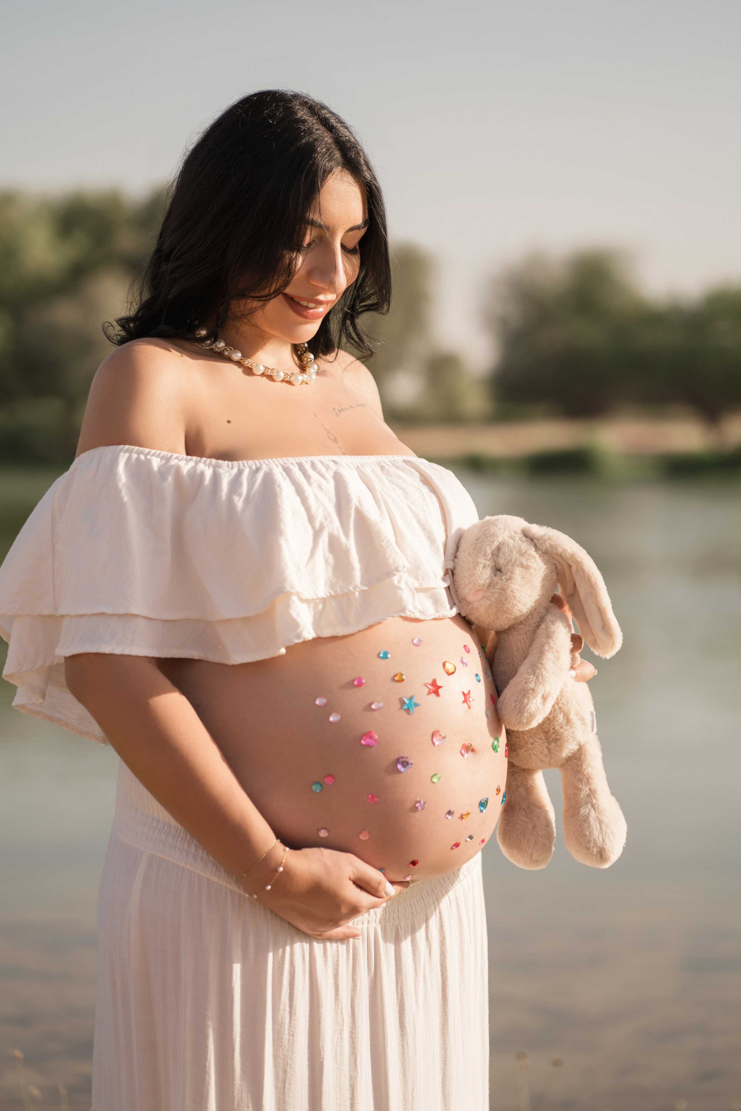 Sunrise by the lake. Angela Iakovleva — Family Photographer in Dubai