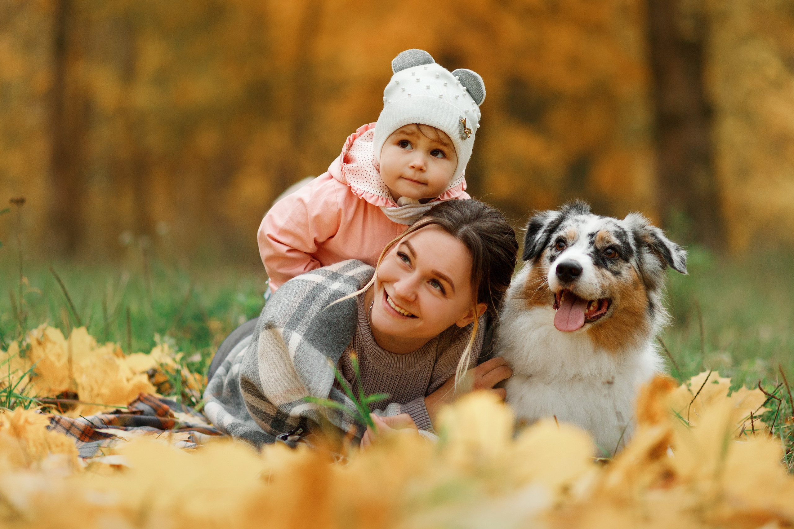 Autumn photo day for dog handler. Kaja | fotograf we Wrocławiu | ludzie i psy