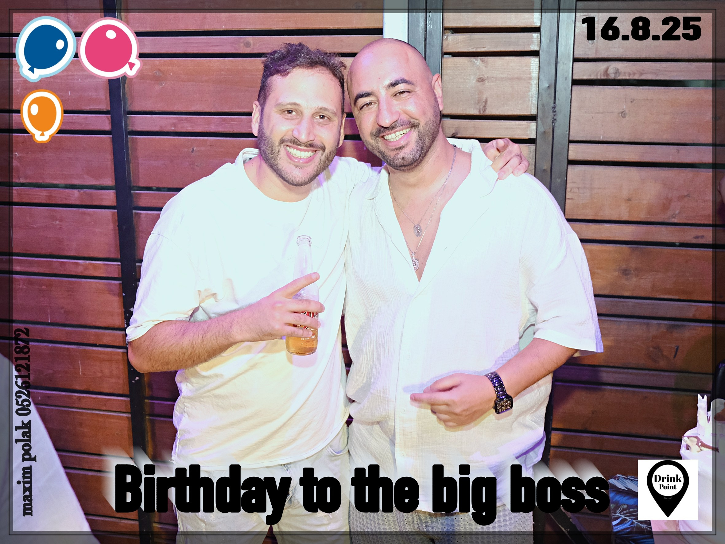 DRINK POINT. Middle East Photo Agency — Photography & Event Magnets — סוכנות צילום והדפסת מגנטים לאירועים