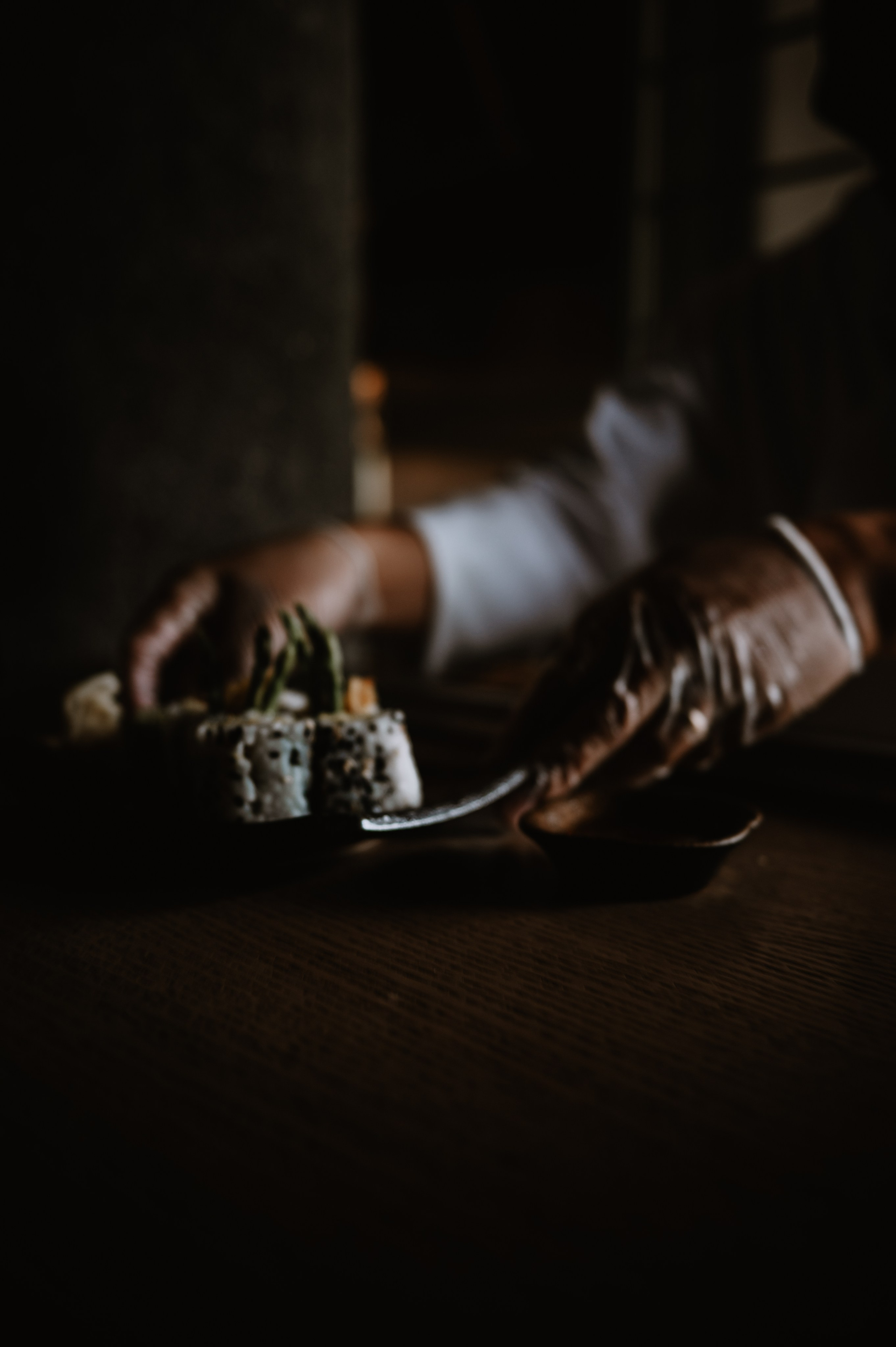 Origami sushi in Dubai. ANNA-MARIA PHOTO CONTENT CREATOR — photographer, aesthete, artist, and visual expert for Instagram in Prague