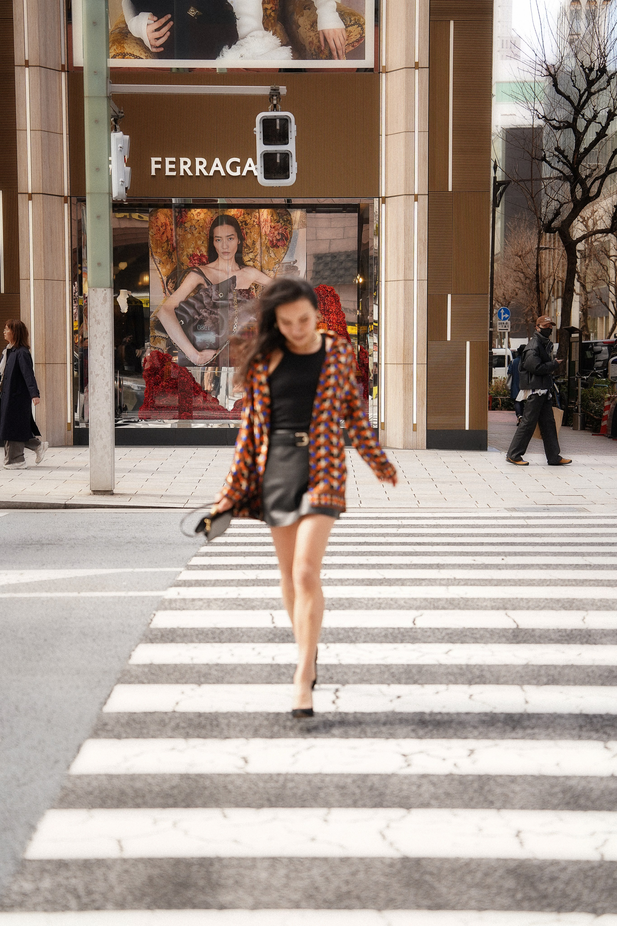 Съёмка подруг Гинза Токио. Фотограф в Токио Япония