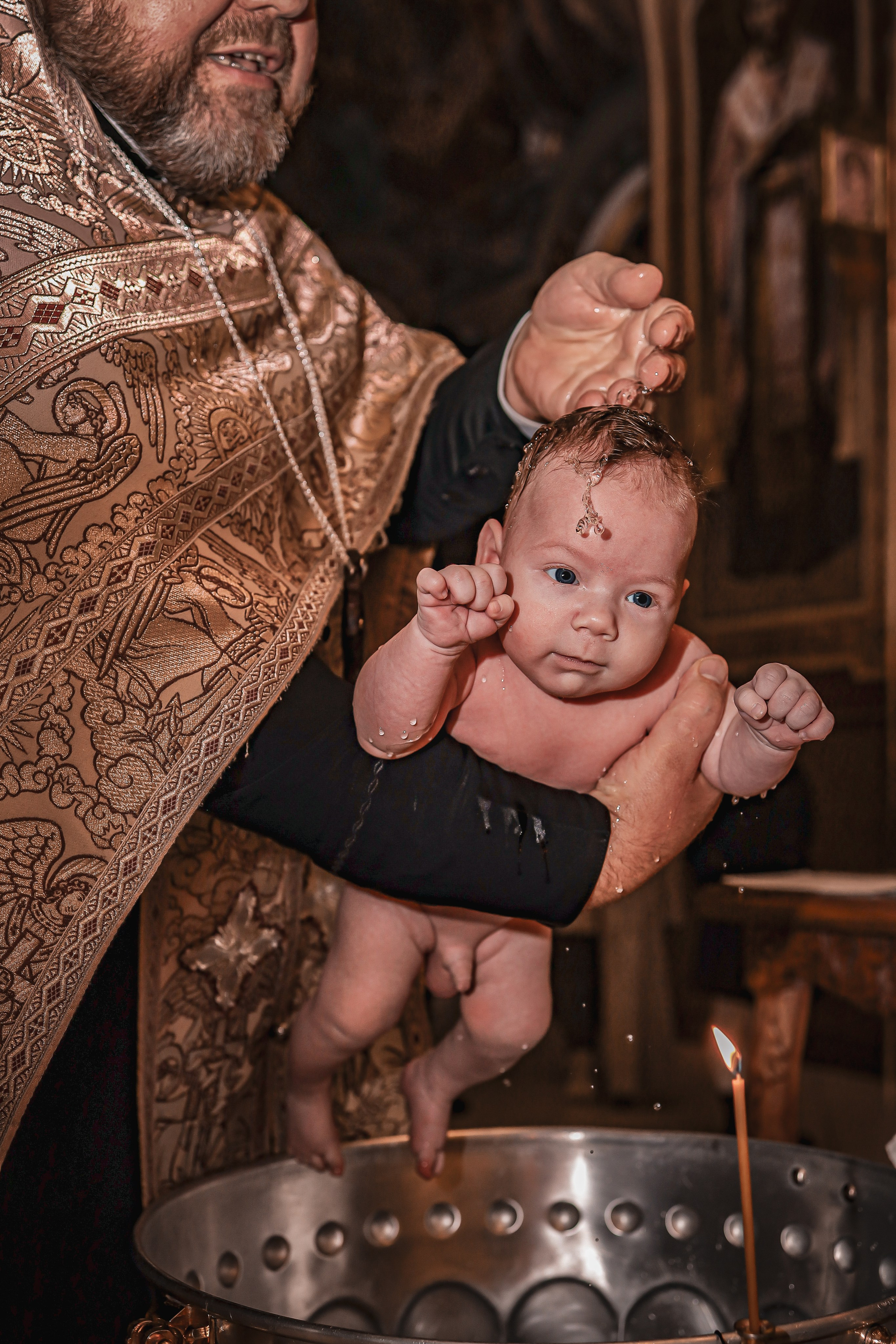 Крещение. Съемка церковных таинств — АЛИНА ФЕТУ