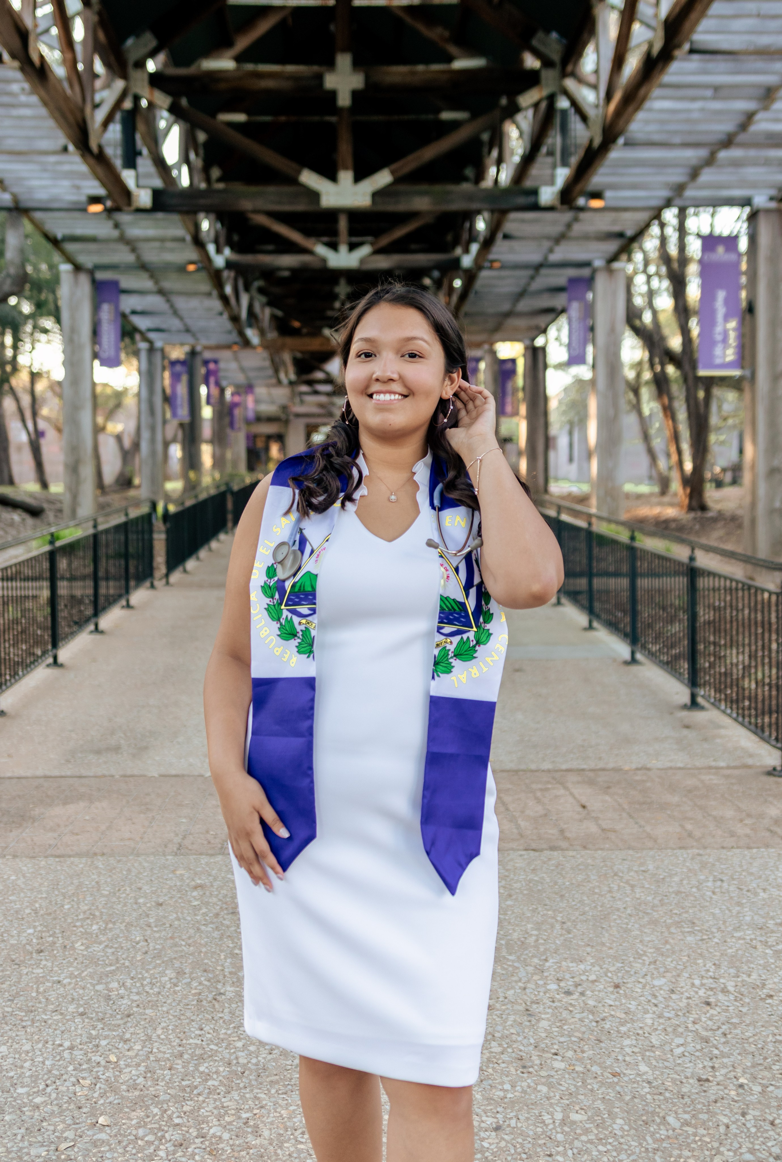 Kasey’s senior photoshoot at Concordia University