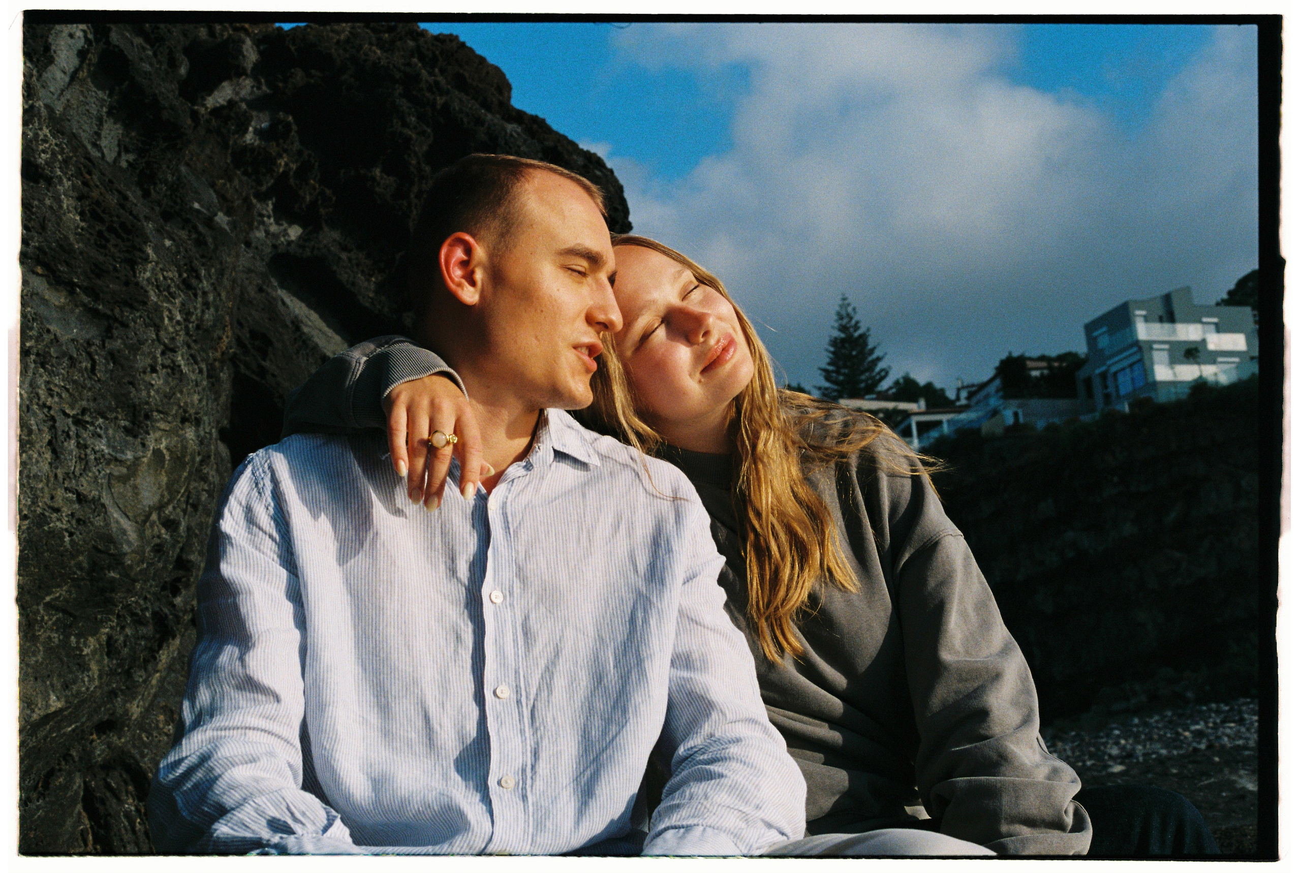 Maria and Nazar / FUJIFILM 400. Portrait photographer in Madeira — Marina Shtukina