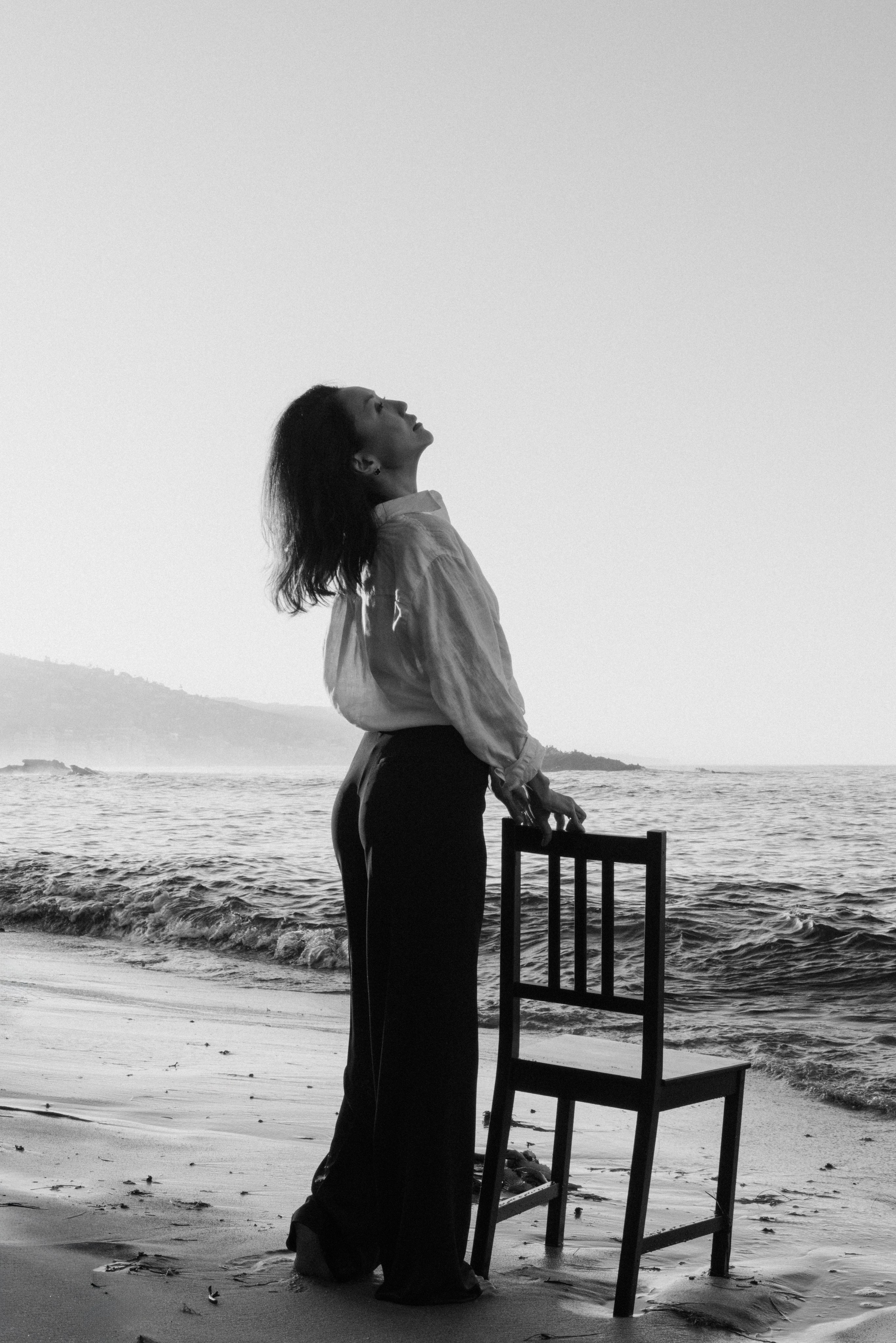 Gorgeous Galina at the Beach. Portrait, family, maternity & wedding photography & videography in SoCal Kseni Vibe