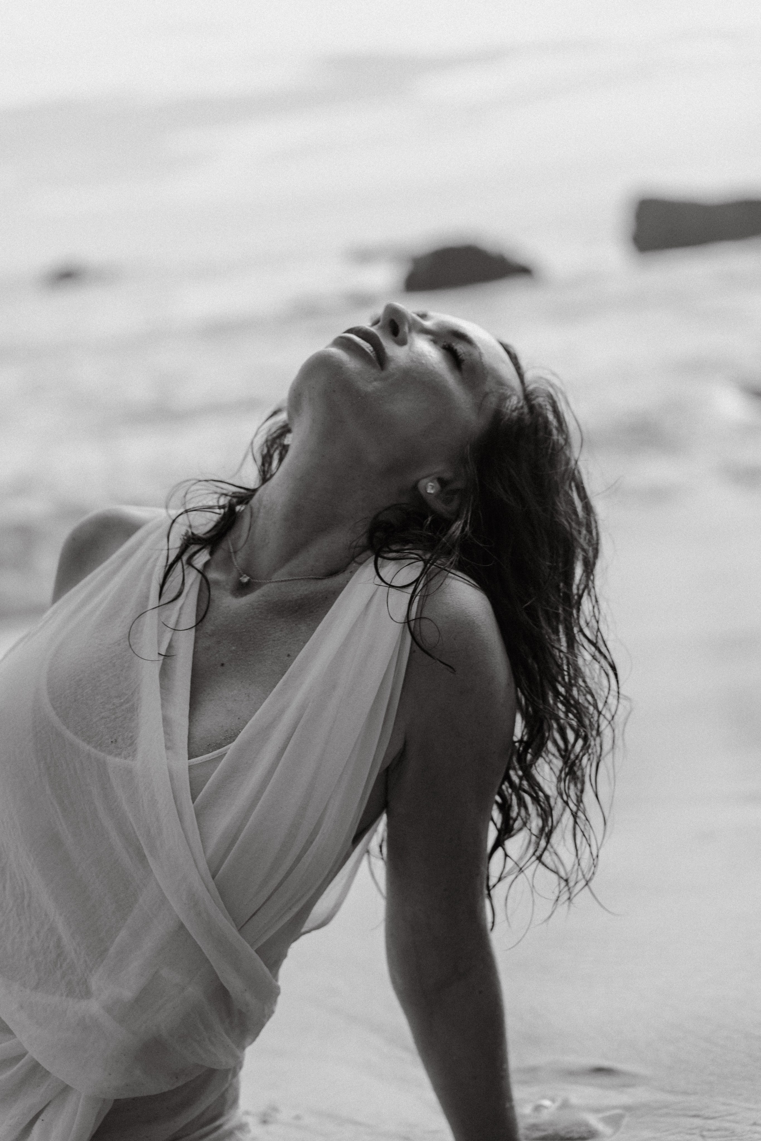 The Beach Woman Portrait Shoot. Portrait, family, maternity & wedding photography & videography in SoCal Kseni Vibe