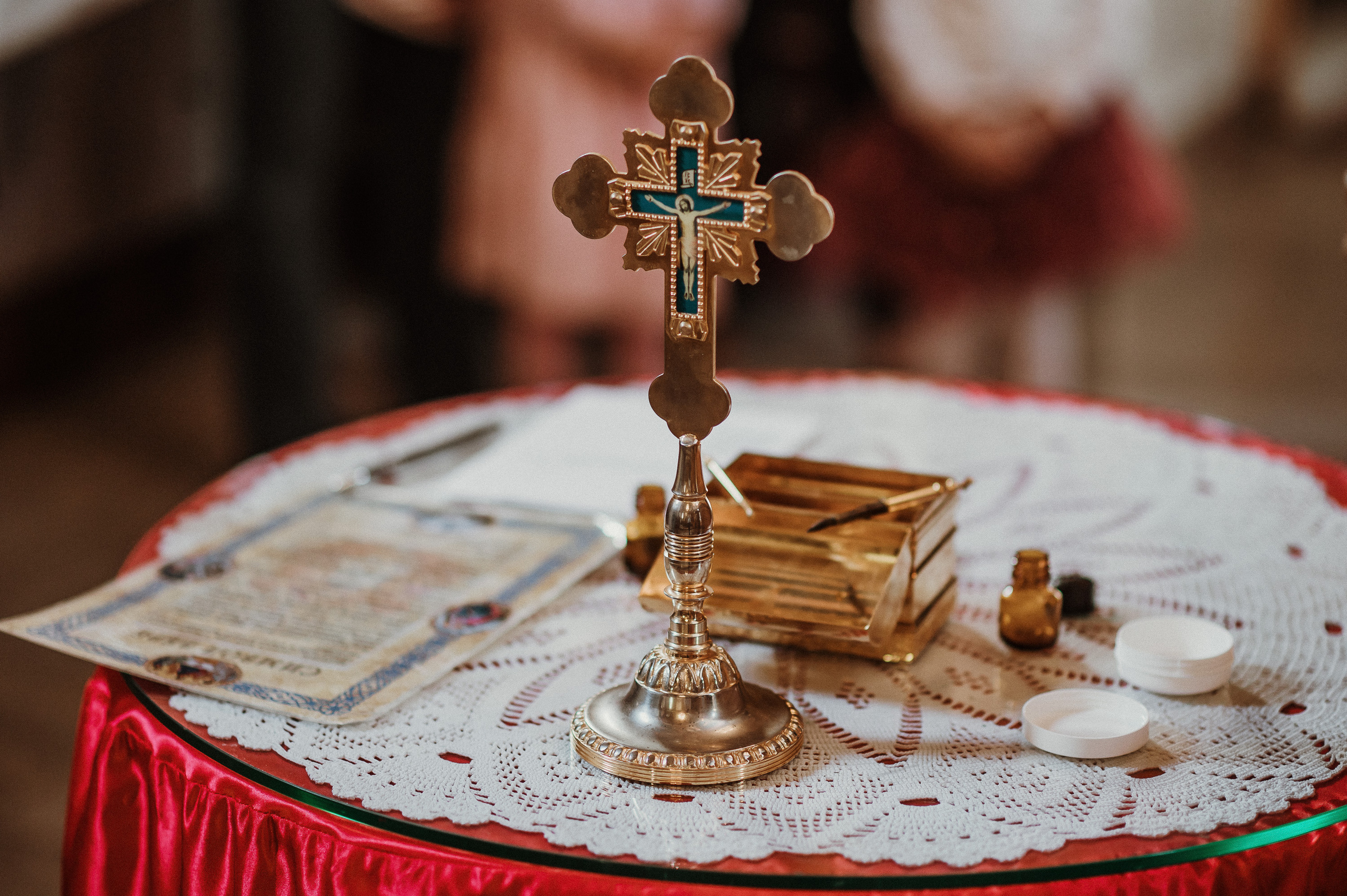 Baptism. Bojana Žuža, photographer in Belgrade, Serbia