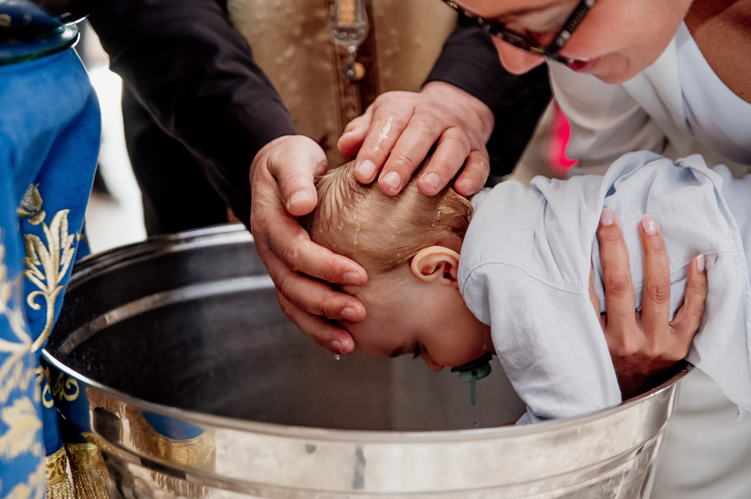 Baptism. Bojana Žuža, photographer in Belgrade, Serbia