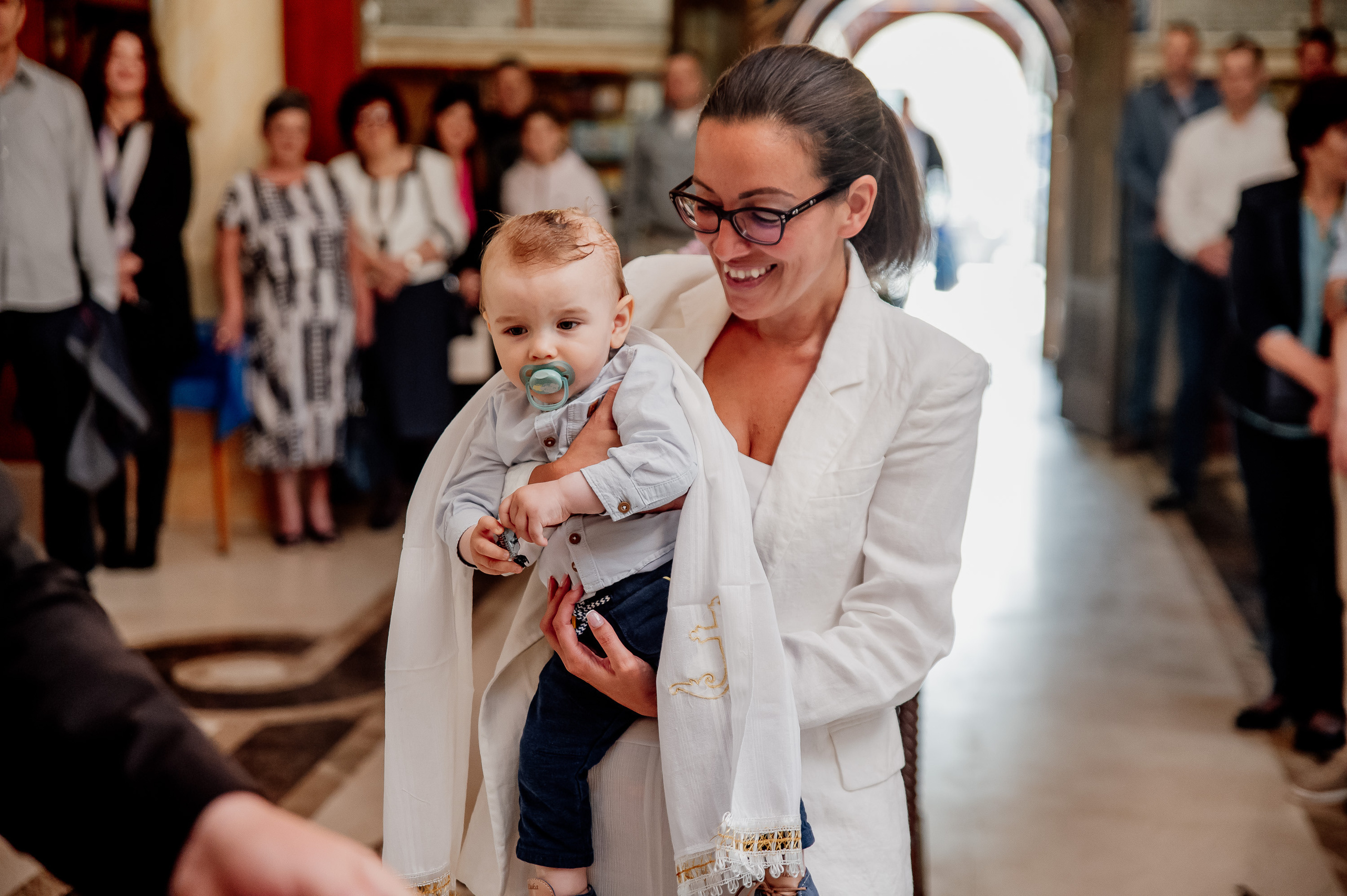Baptism. Bojana Žuža, photographer in Belgrade, Serbia