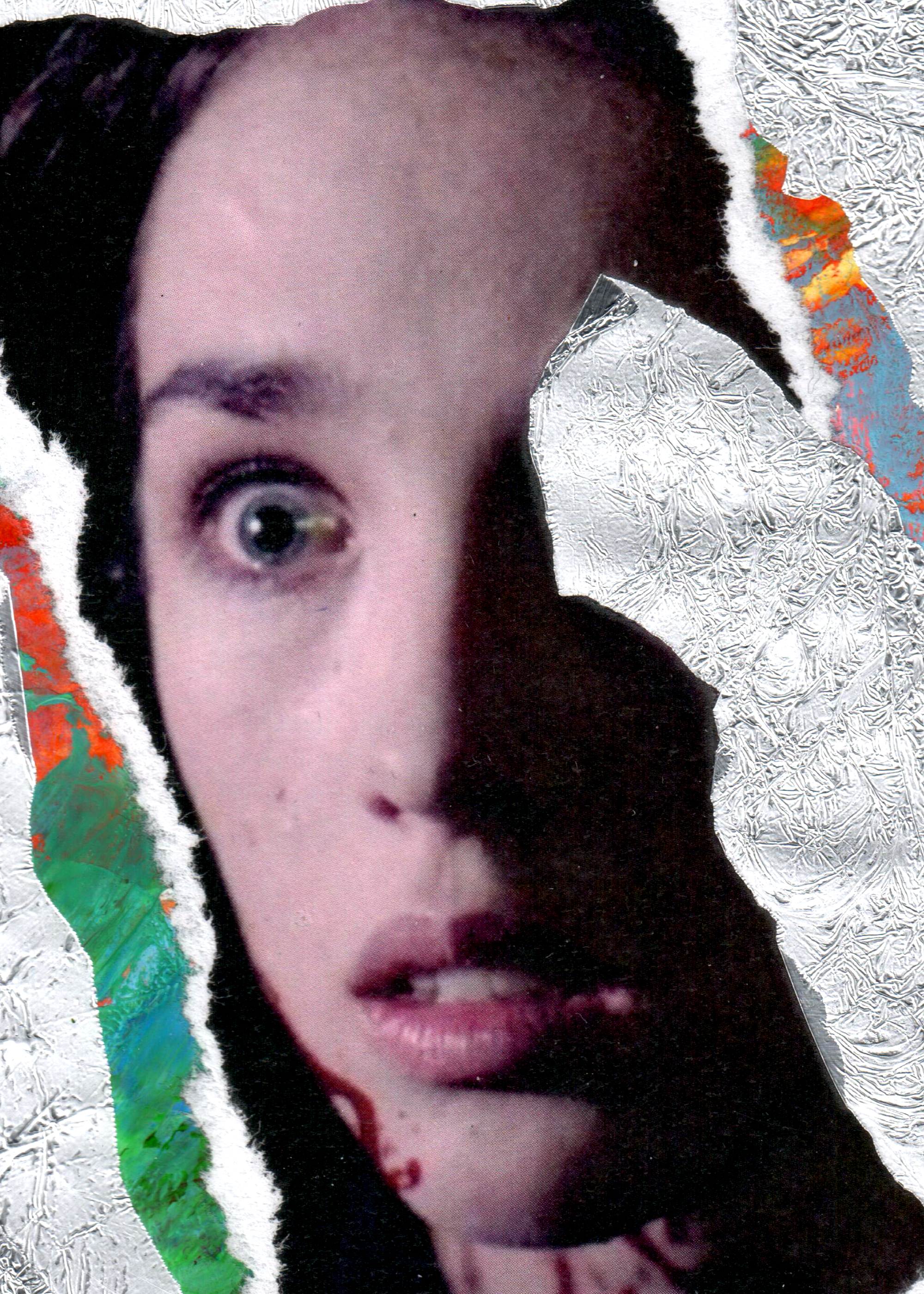 Even if I’m afraid. Rita Salnikova — Collage Artist and Visual Creator in Grenoble France