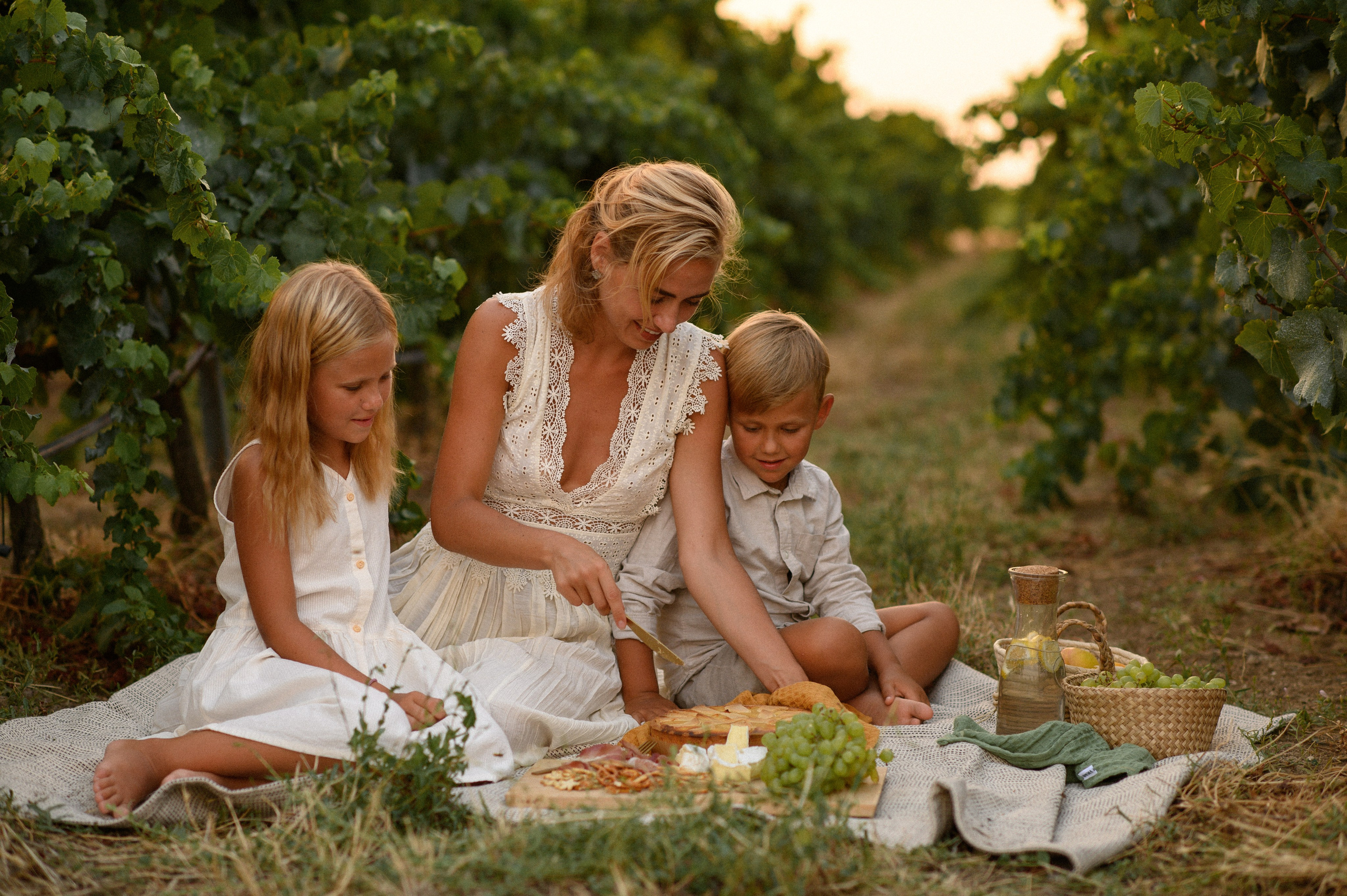 Maria, Sofia, Makhail. Family, children, portrait, and event photography in Thessaloniki