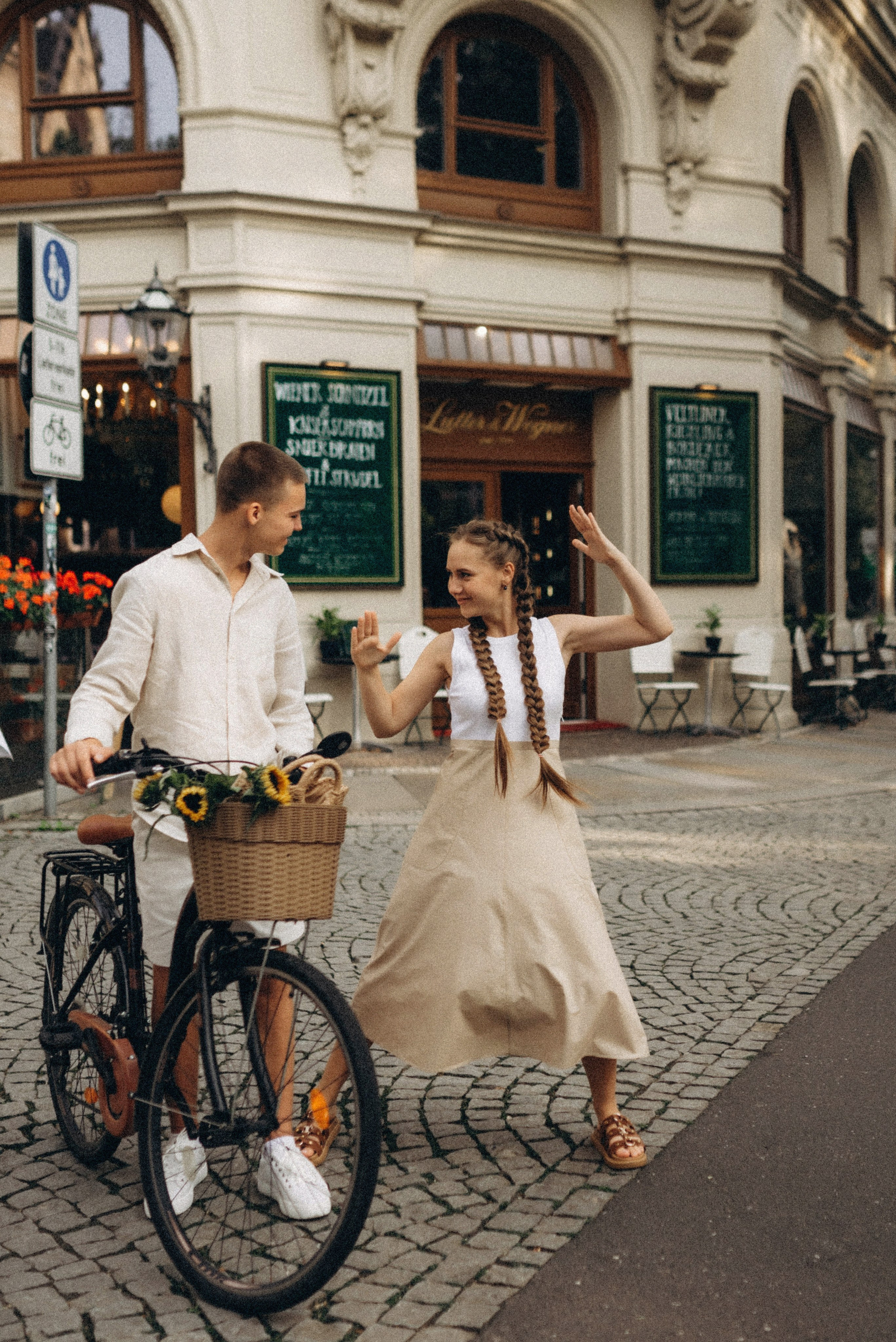 Fahrradliebe. Семейный фотограф Лейпциг, Германия