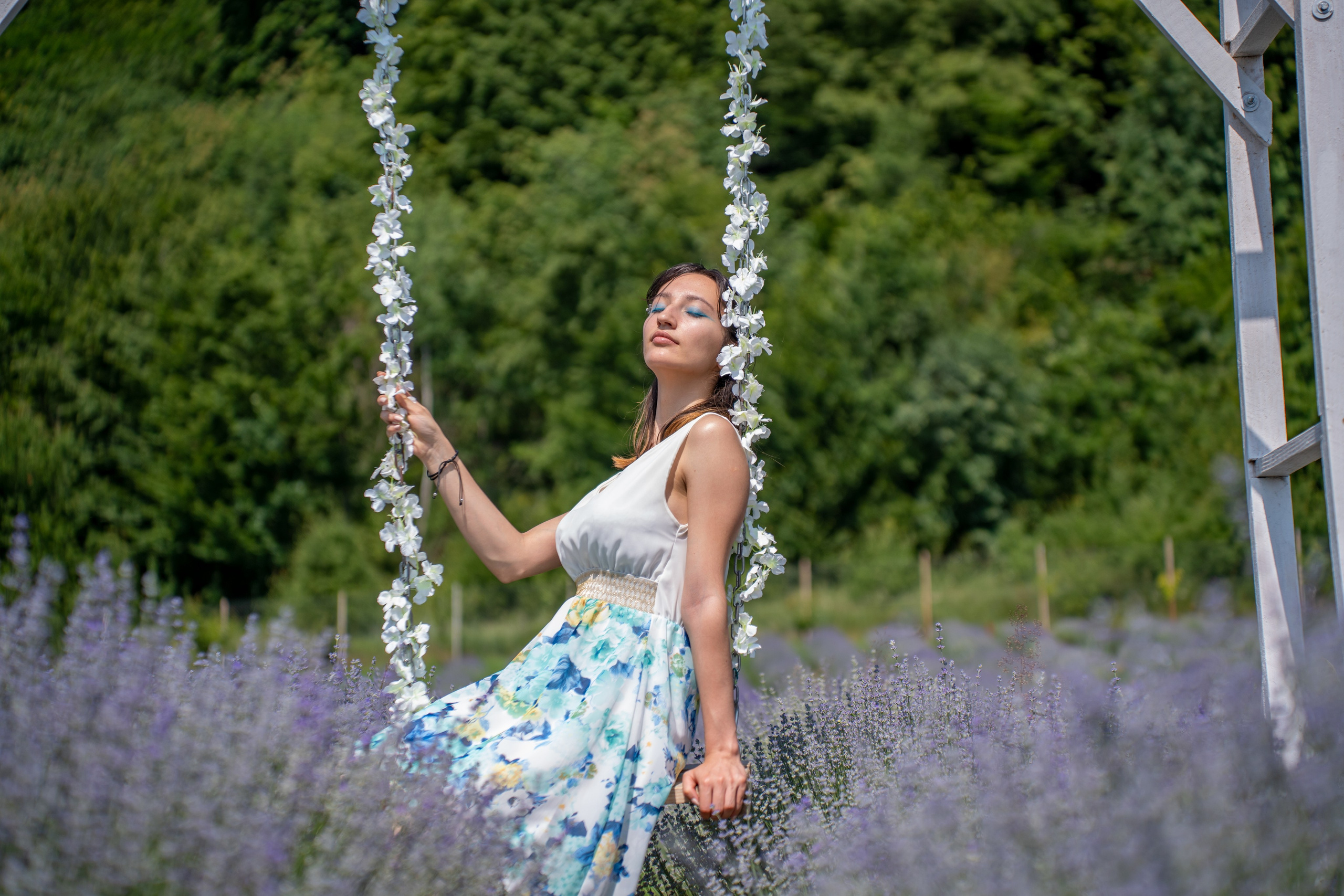 Ședință foto în Lavandă. Mihai Alexandra Events