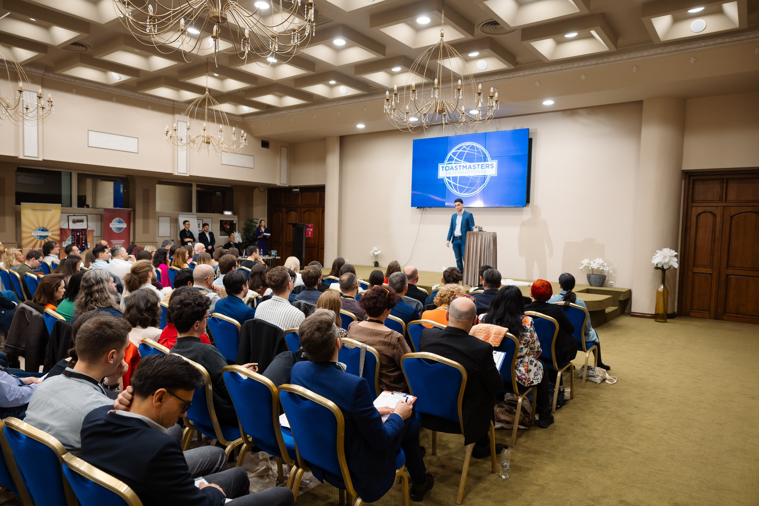 Toastmasters Conference. Marius Ciocan