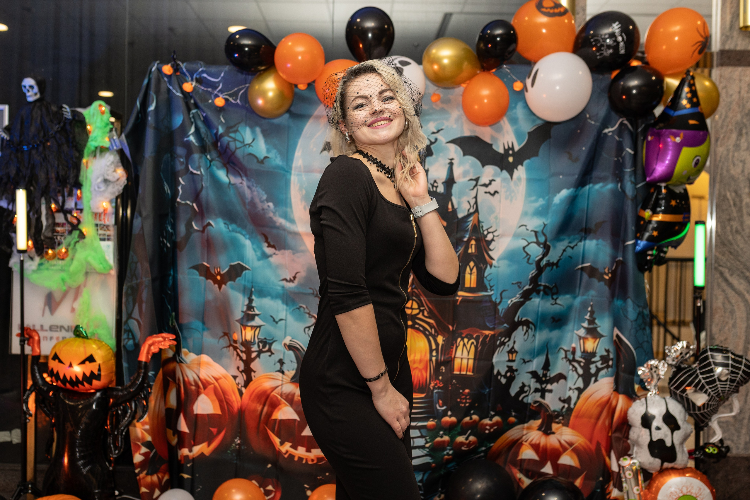 Leo dance studio Helloween 2025. Семейный и детский фотограф в Варшаве Мила Бобровская