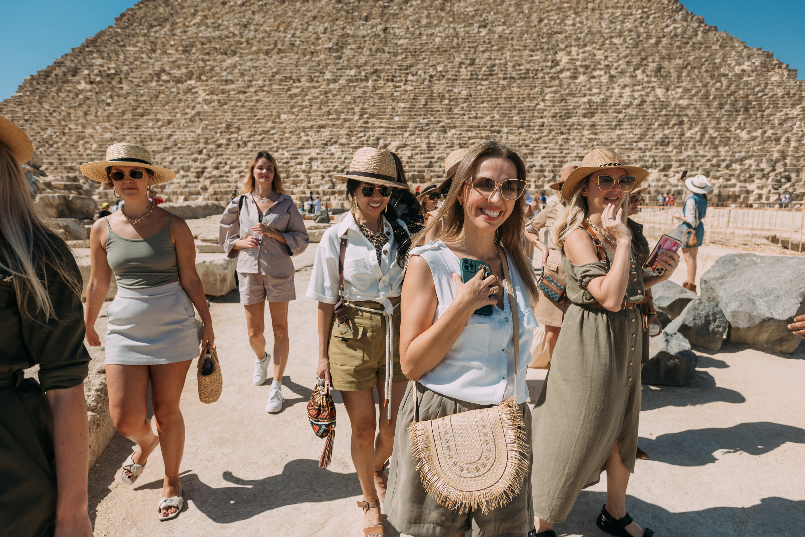 Женский бизнес клуб у пирамид. Фотограф в Каире Египет Анастасия Ильина