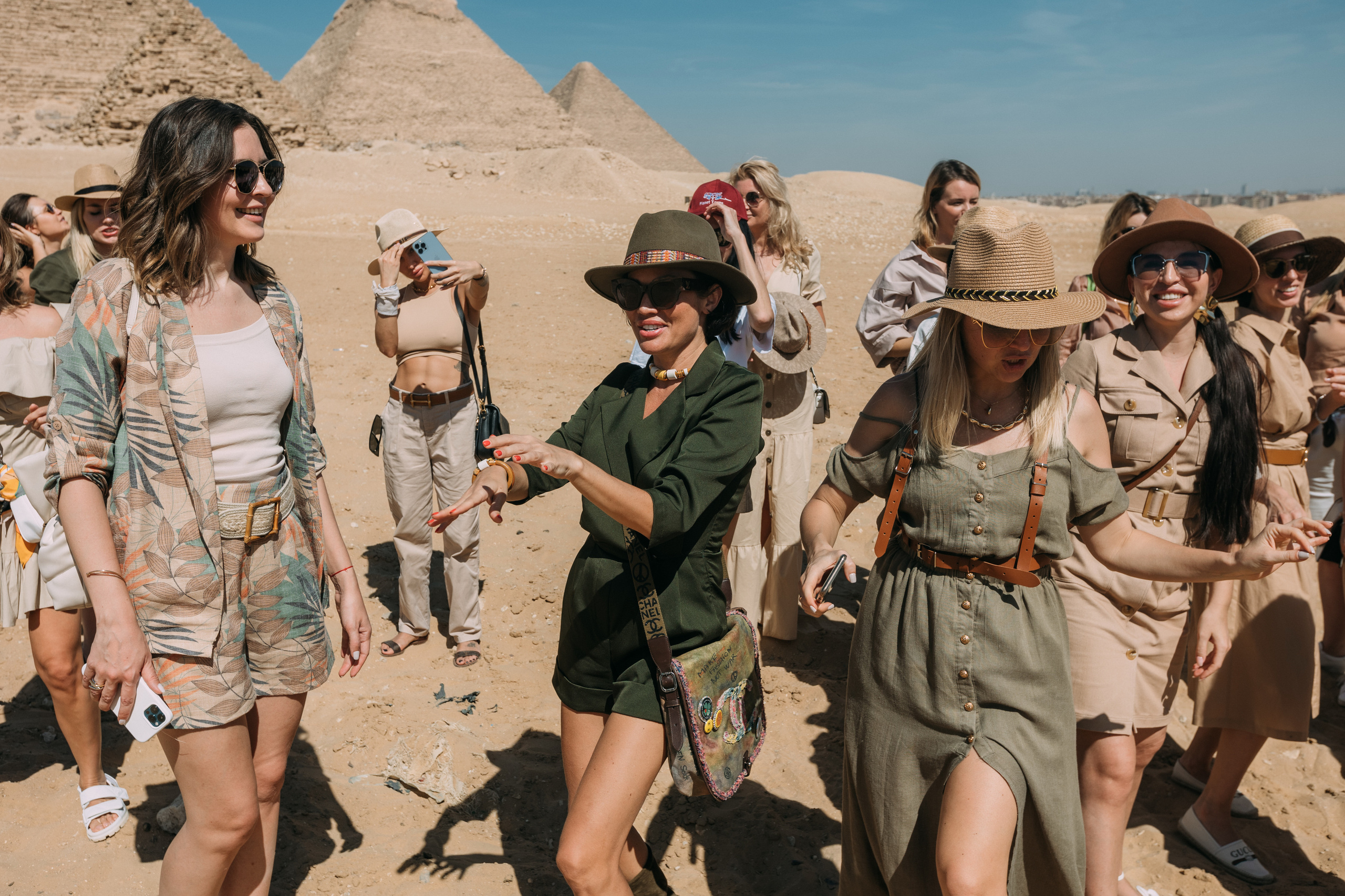 Женский бизнес клуб у пирамид. Фотограф в Каире Египет Анастасия Ильина