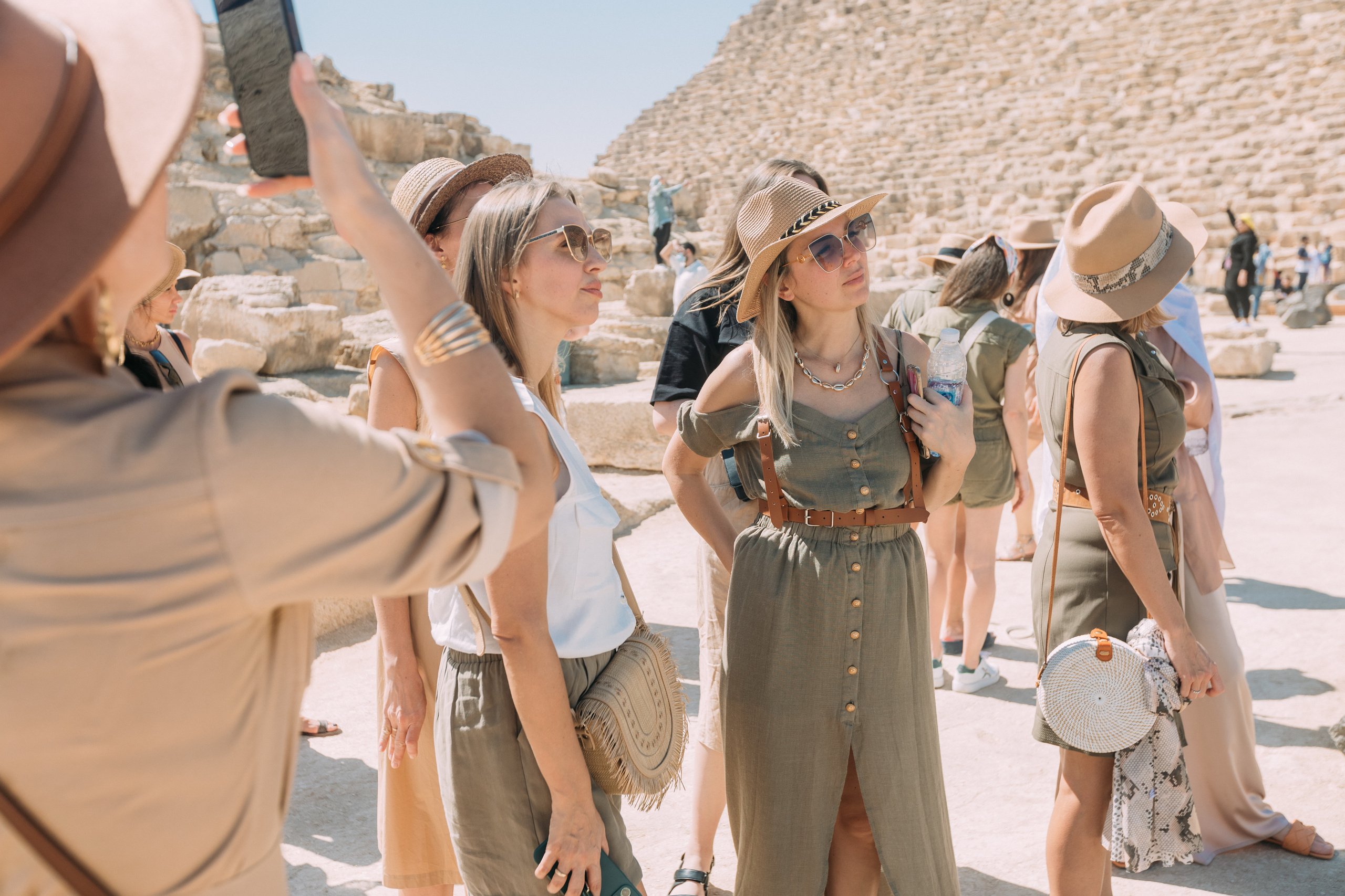 Женский бизнес клуб у пирамид. Фотограф в Каире Египет Анастасия Ильина
