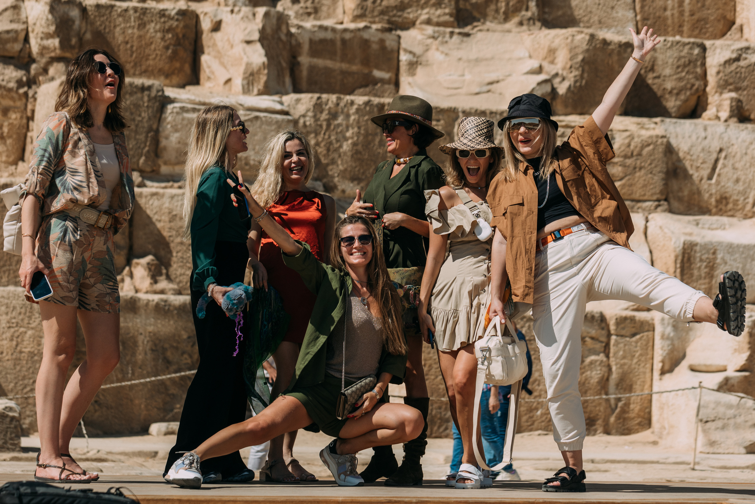 Женский бизнес клуб у пирамид. Фотограф в Каире Египет Анастасия Ильина