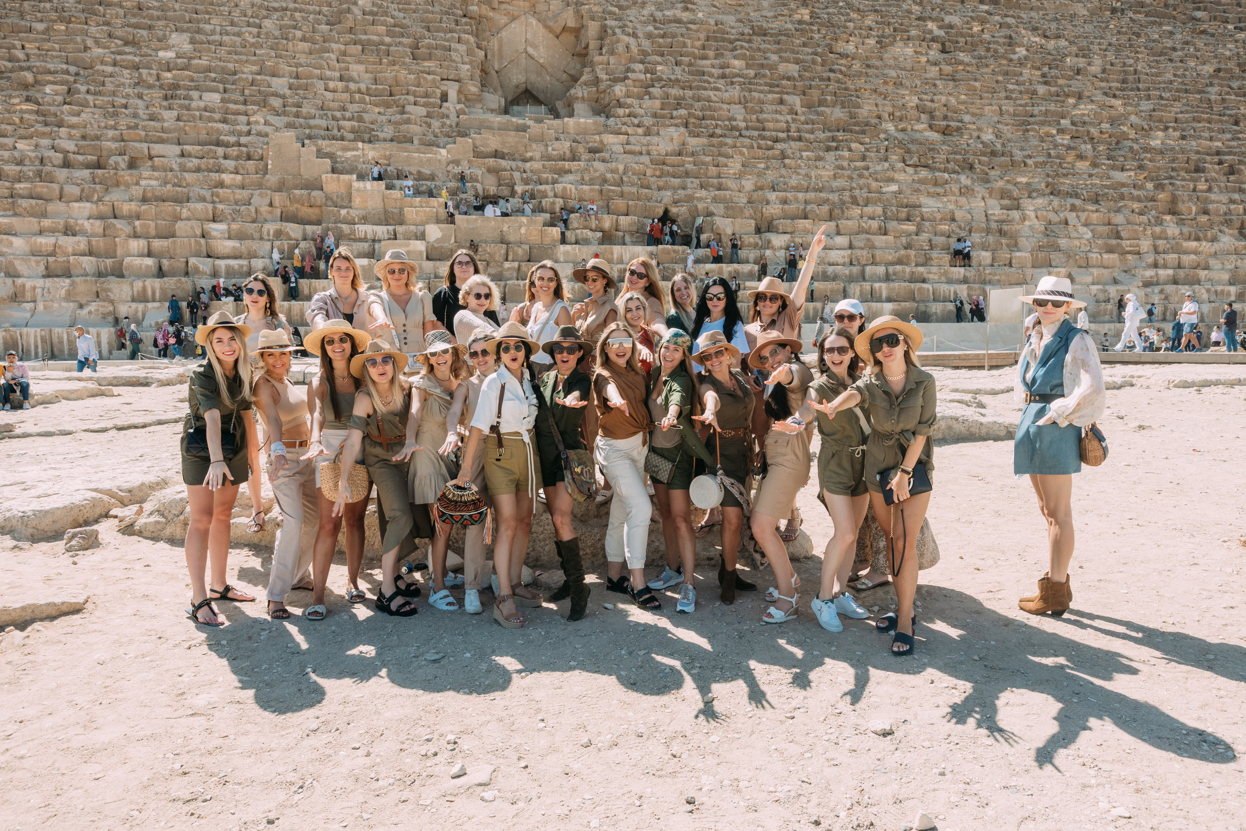 Женский бизнес клуб у пирамид. Фотограф в Каире Египет Анастасия Ильина