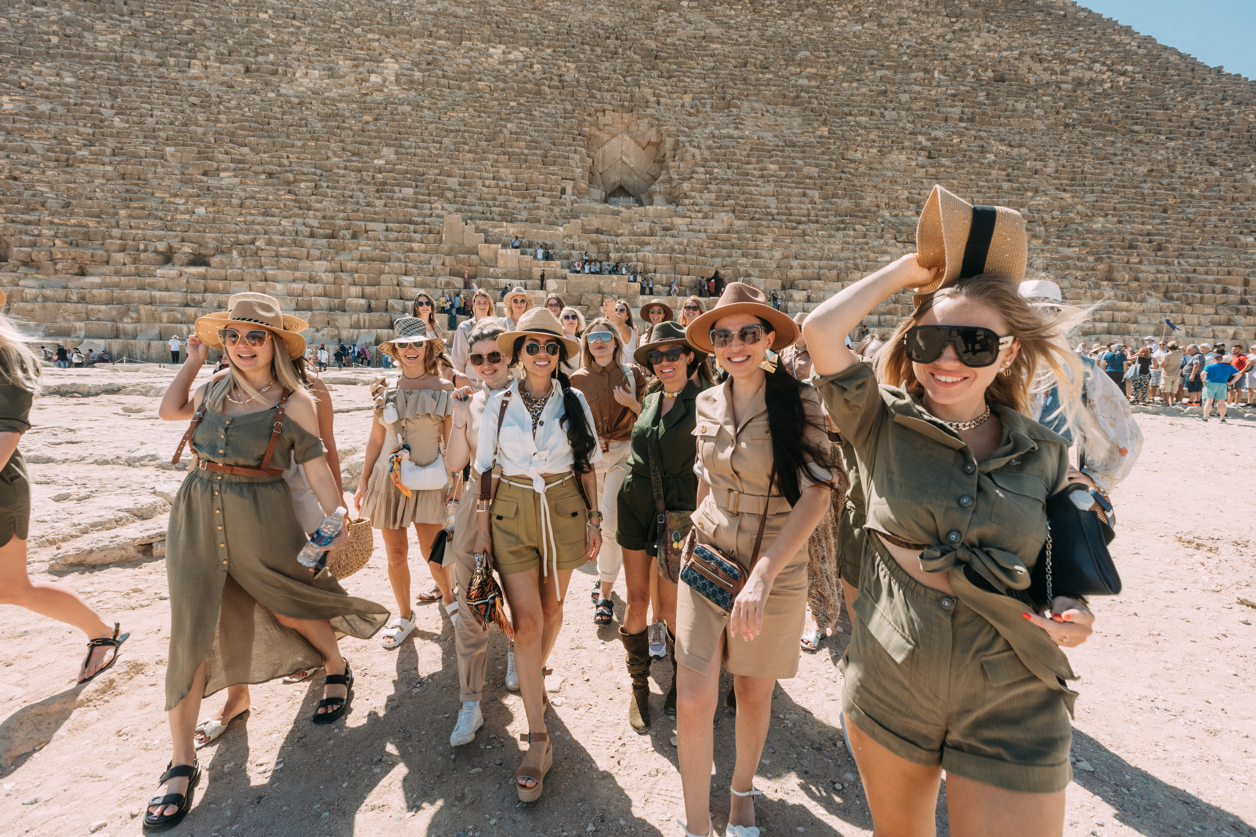 Женский бизнес клуб у пирамид. Фотограф в Каире Египет Анастасия Ильина