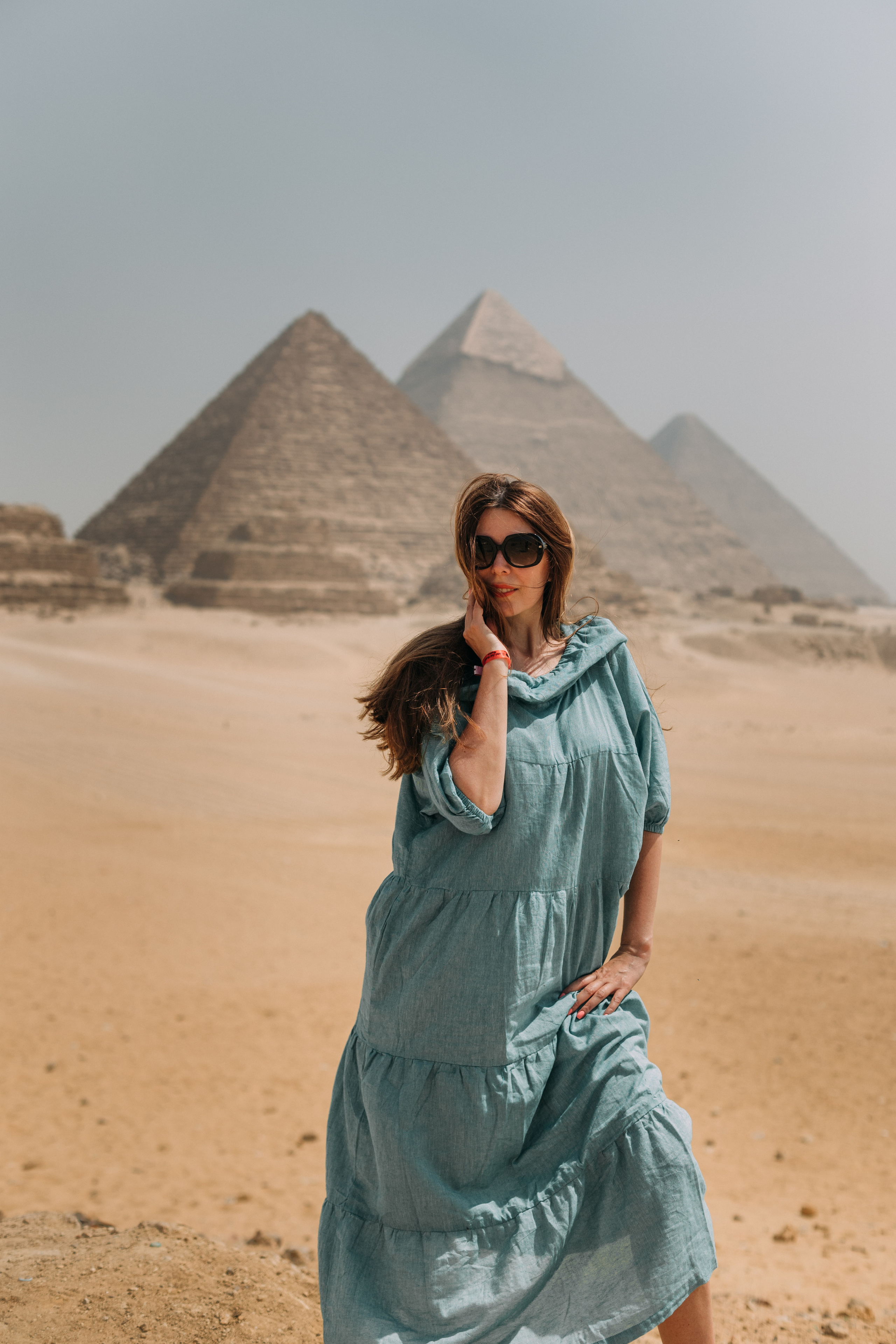 Девушка у пирамид. Фотограф в Каире Египет Анастасия Ильина