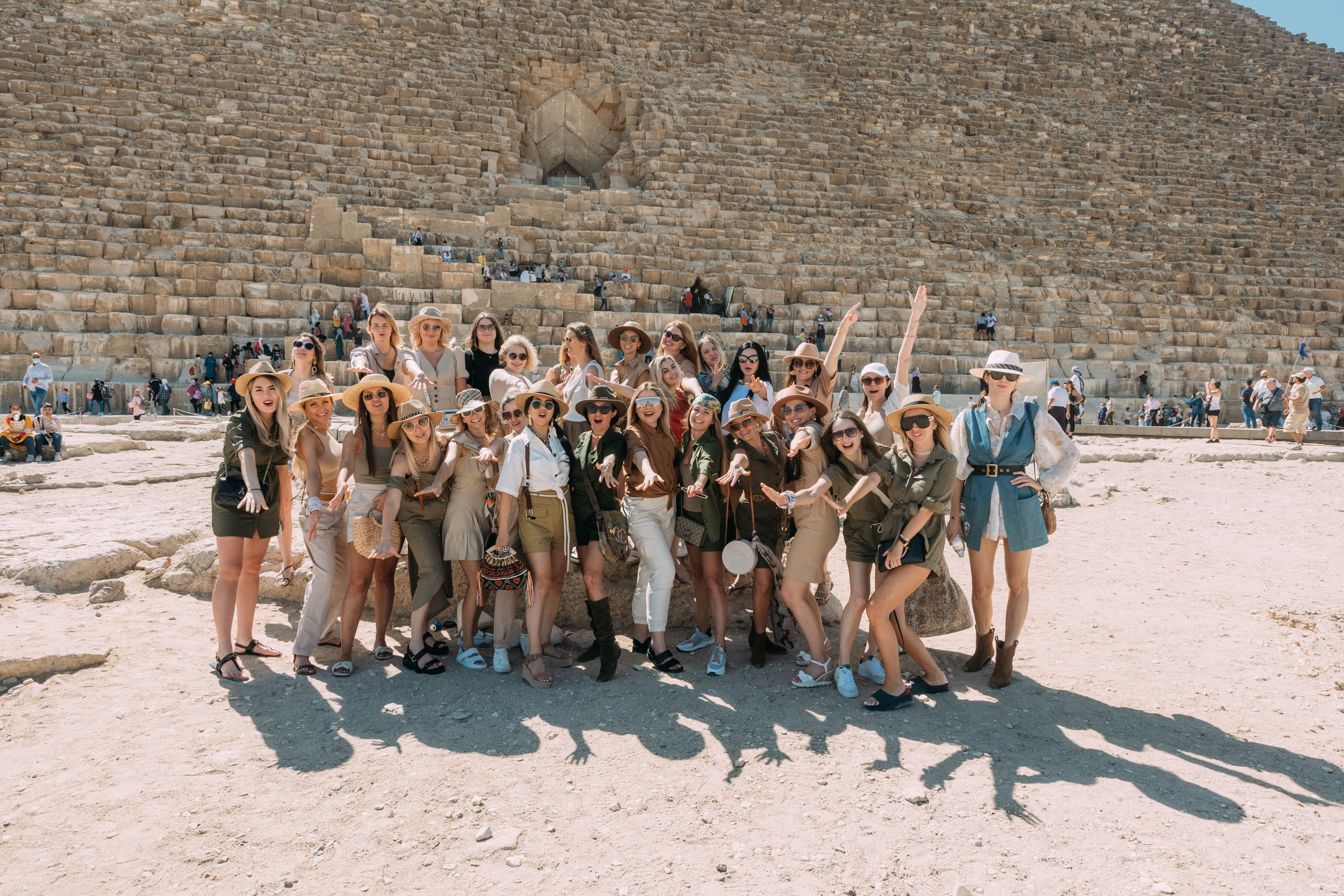 Женский бизнес клуб у пирамид. Фотограф в Каире Египет Анастасия Ильина