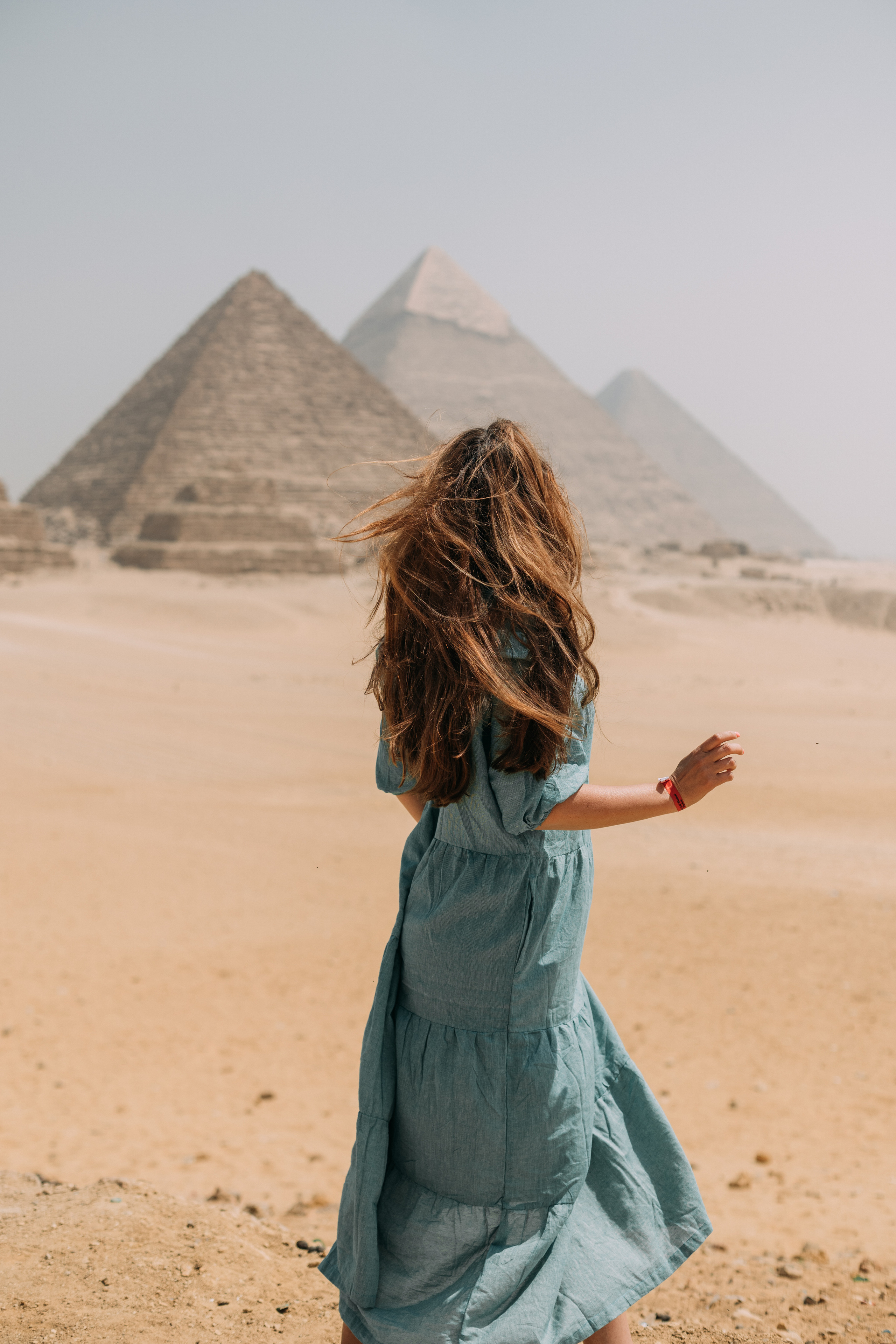 Девушка у пирамид. Фотограф в Каире Египет Анастасия Ильина