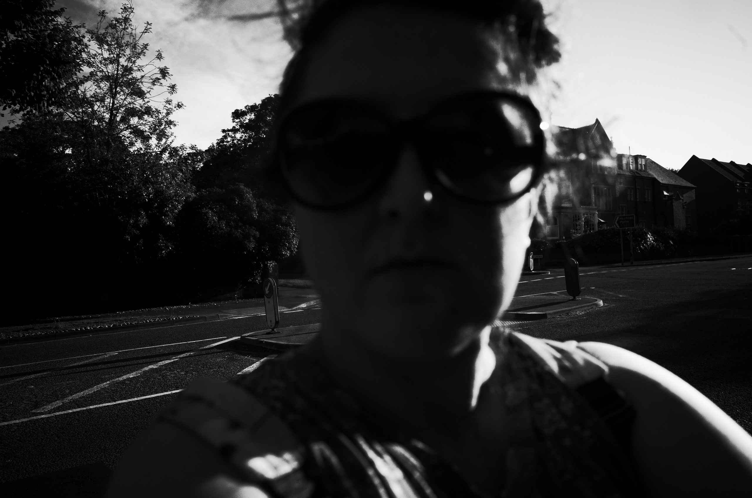 Angry walk of not belonging. Victoria Dini. Art photography in London / Folkestone, UK