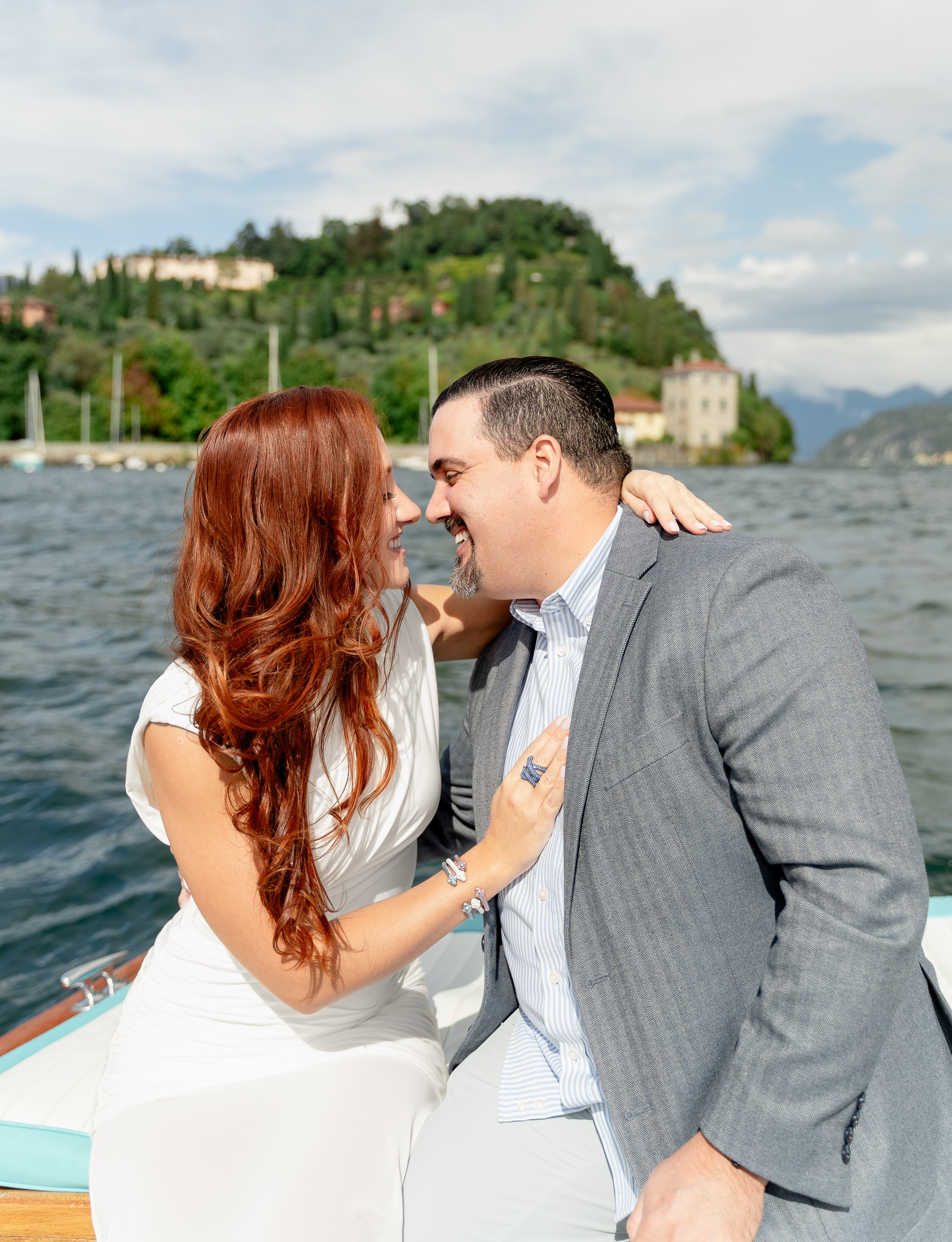 Villa Melzi Secret Proposal in Bellagio. Proposal Photographer in Lake Como